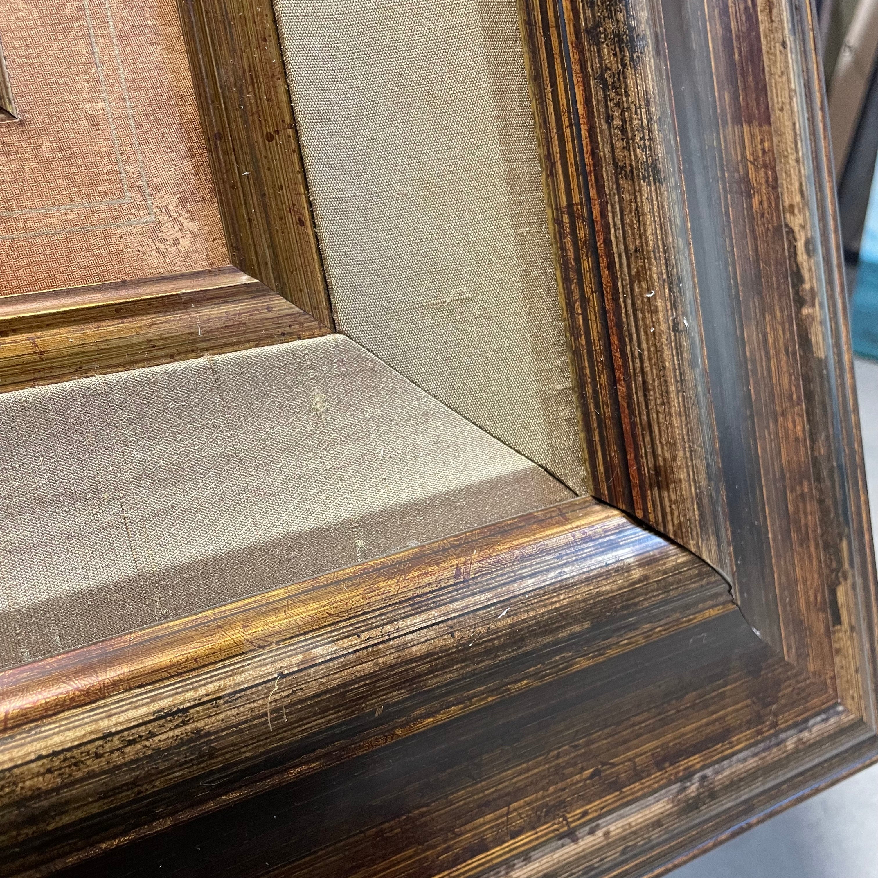 Vicki McMurry "No Boundaries" Print In Large Matted Frame 44 1/2" x 44 1/2"