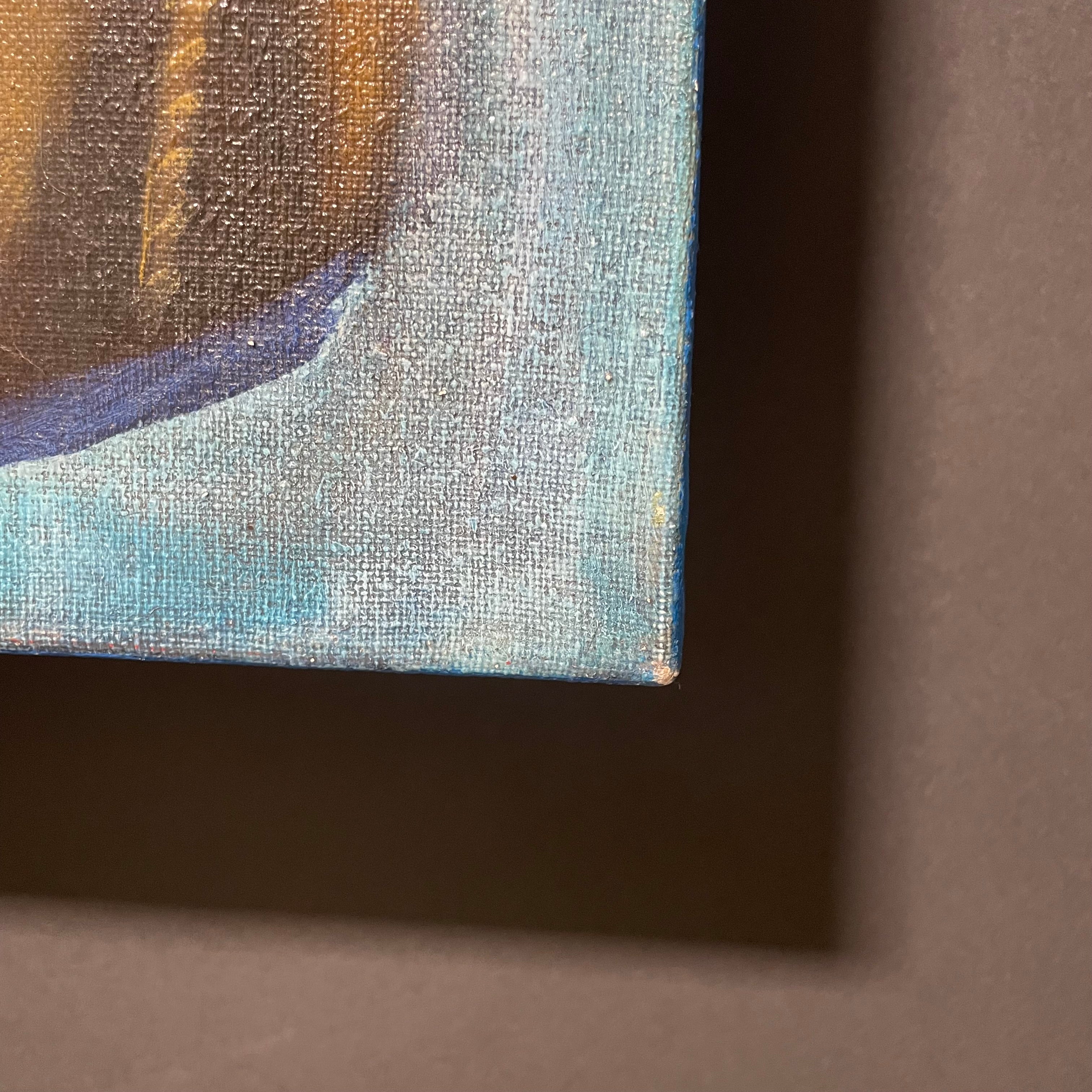 Gary Emrich Signed/Dated Native American Portrait Original Painting 36" x 48"