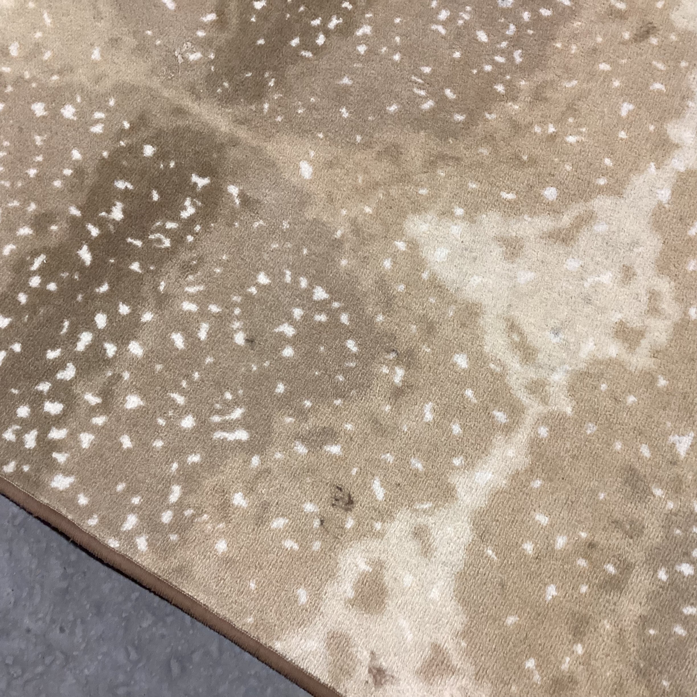 Axis Deer Style Custom Finished Carpet Rug 12'x 16'