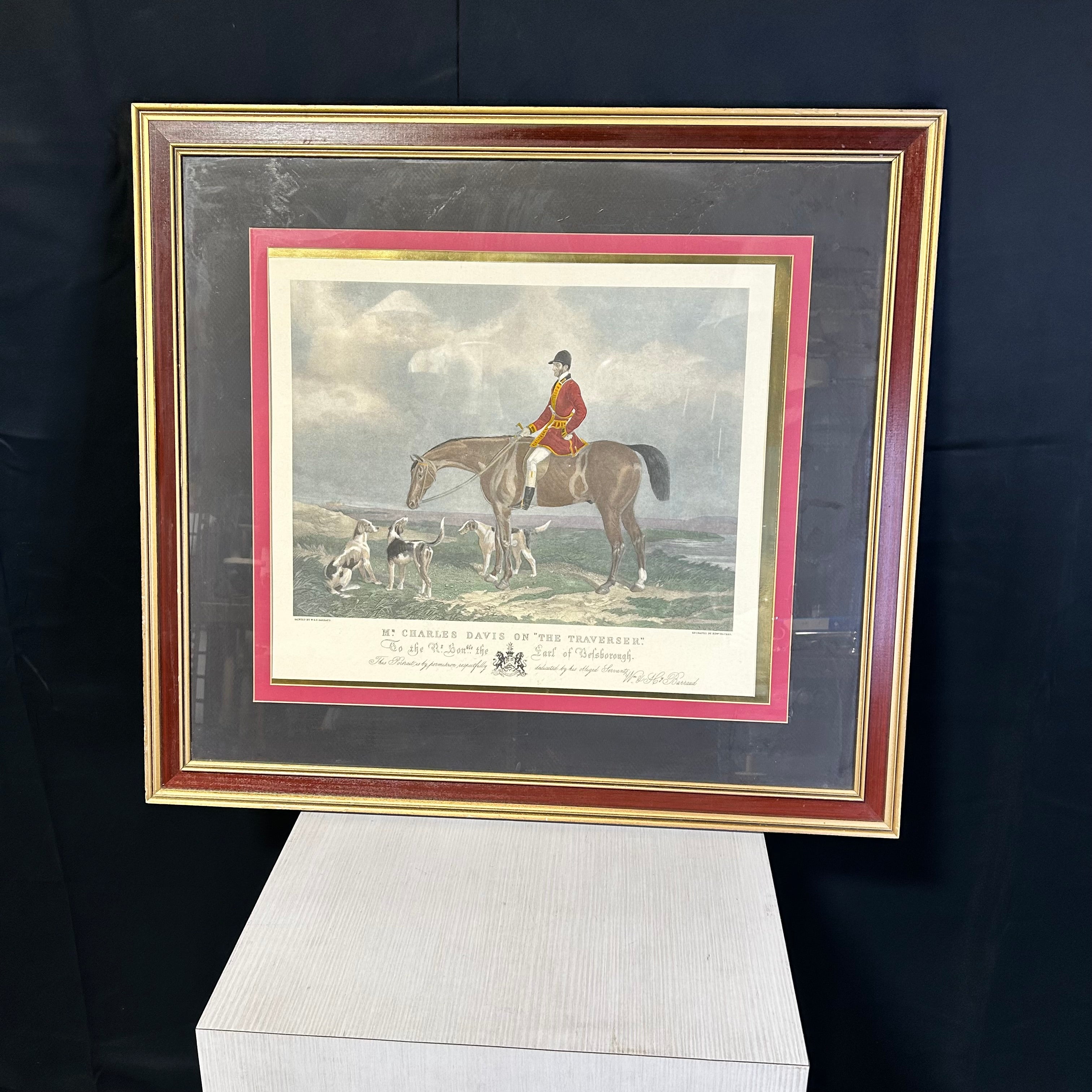 Edward Haker " Mr Charles Davis On The Traverser"32"x 29"