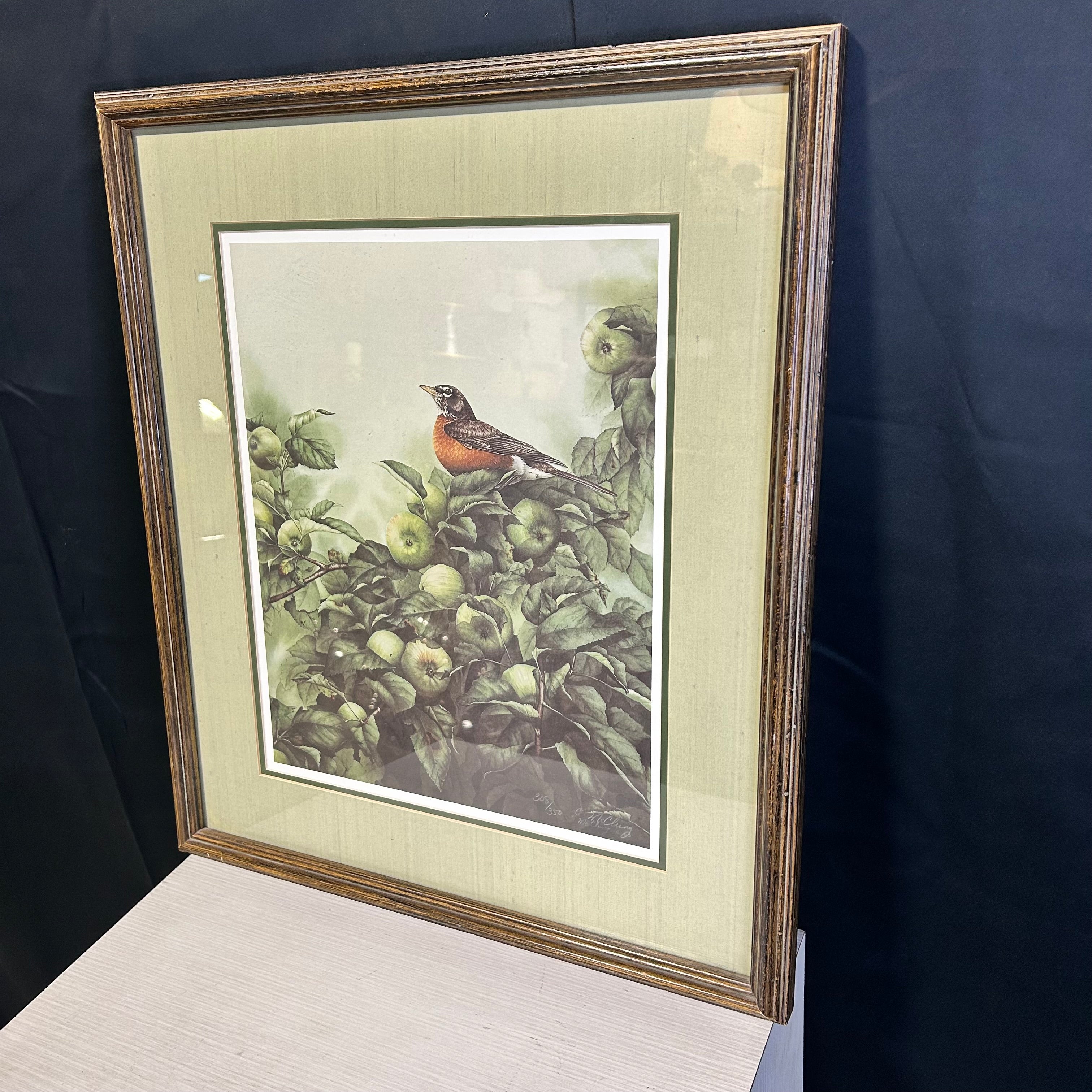 Catherine McClung Vintage Signed 308/350 Framed Lithograph 20,5x 24"