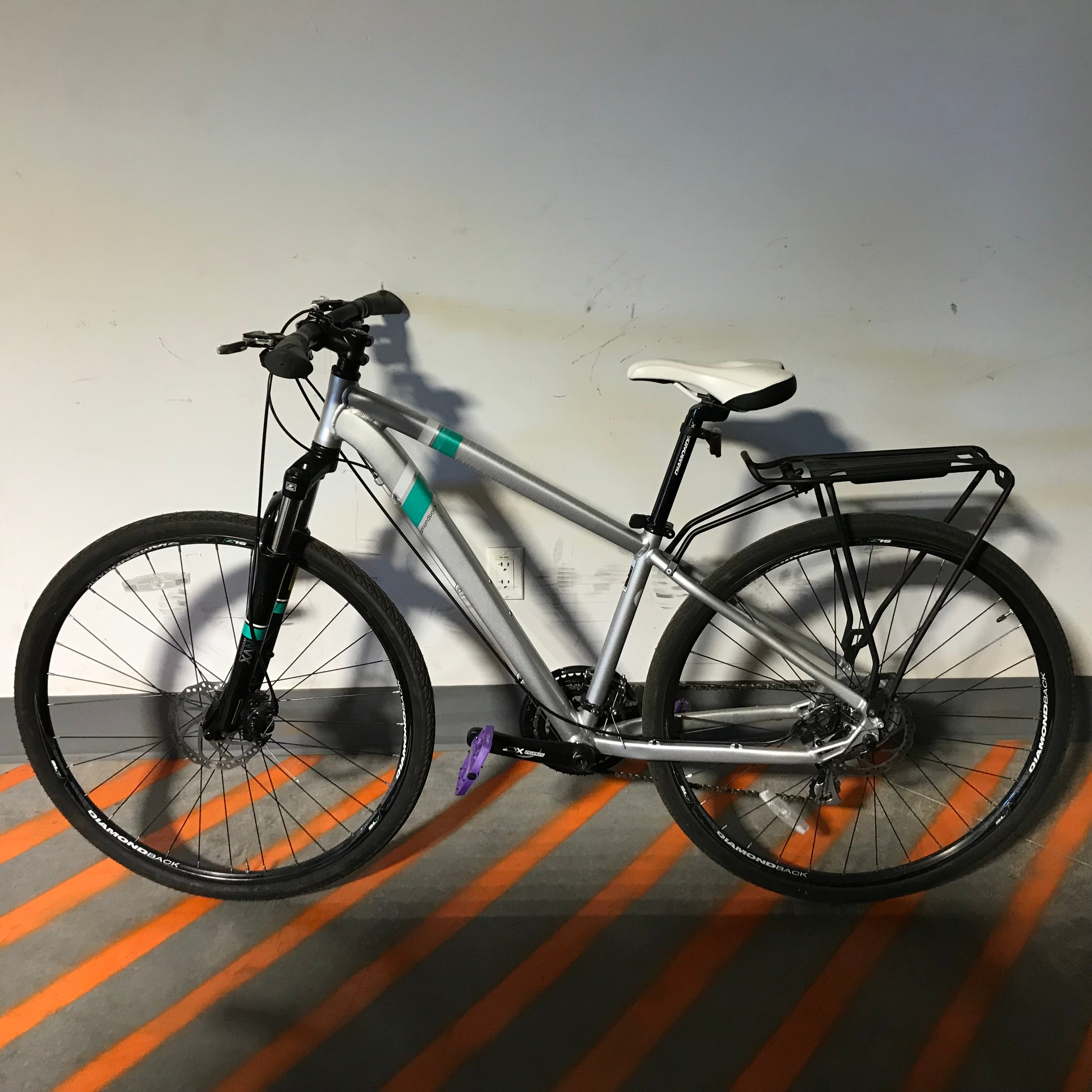 Diamondback Calico Silver 24 Speed Dual Purpose Bike