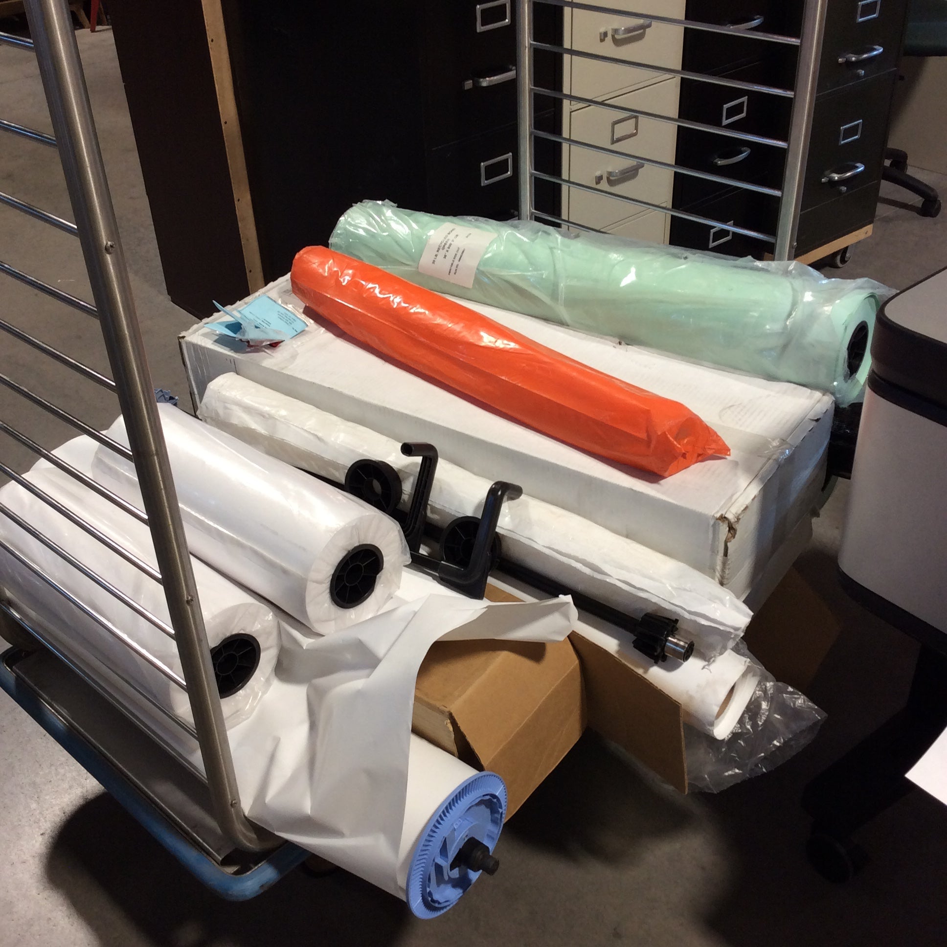 HP DesignJet T3500 Printer 55" x 32" x 44"