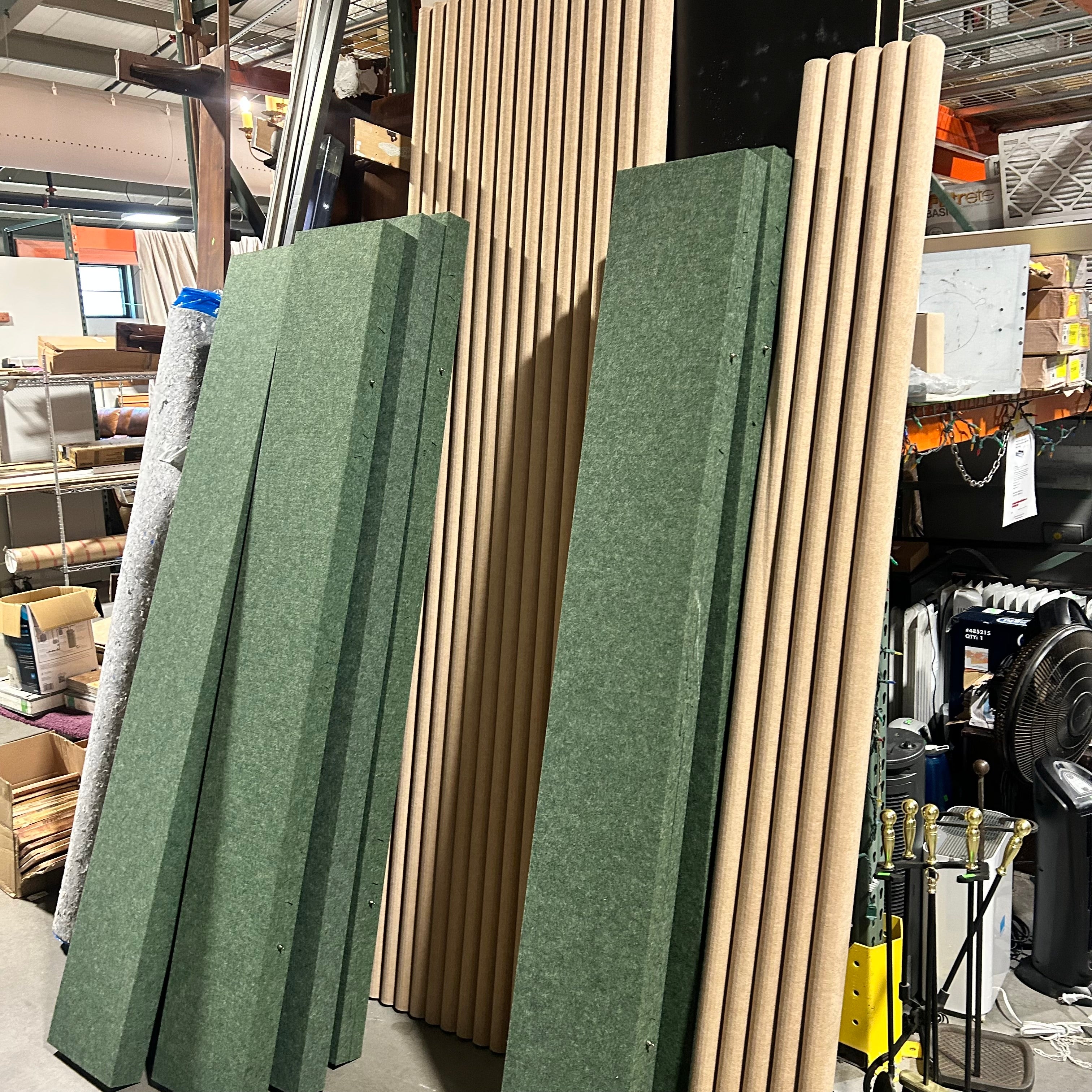 Acoustic Wall Panels in Various Sizes - Call or come in for Details : Ranging from $20-$50