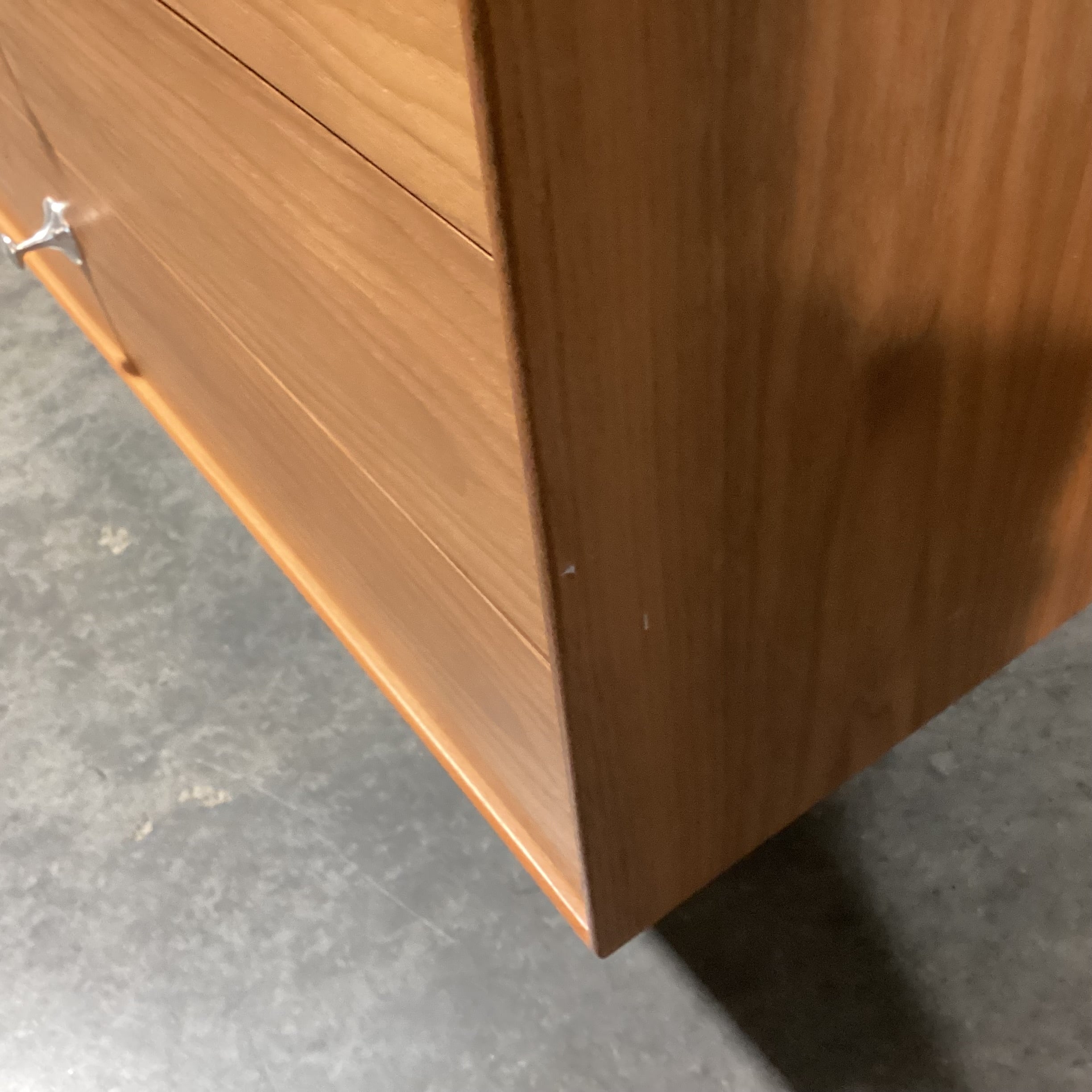 Herman Miller George Nelson Walnut Thin Edge 8 Drawer Dresser 67"x 19"x 29"