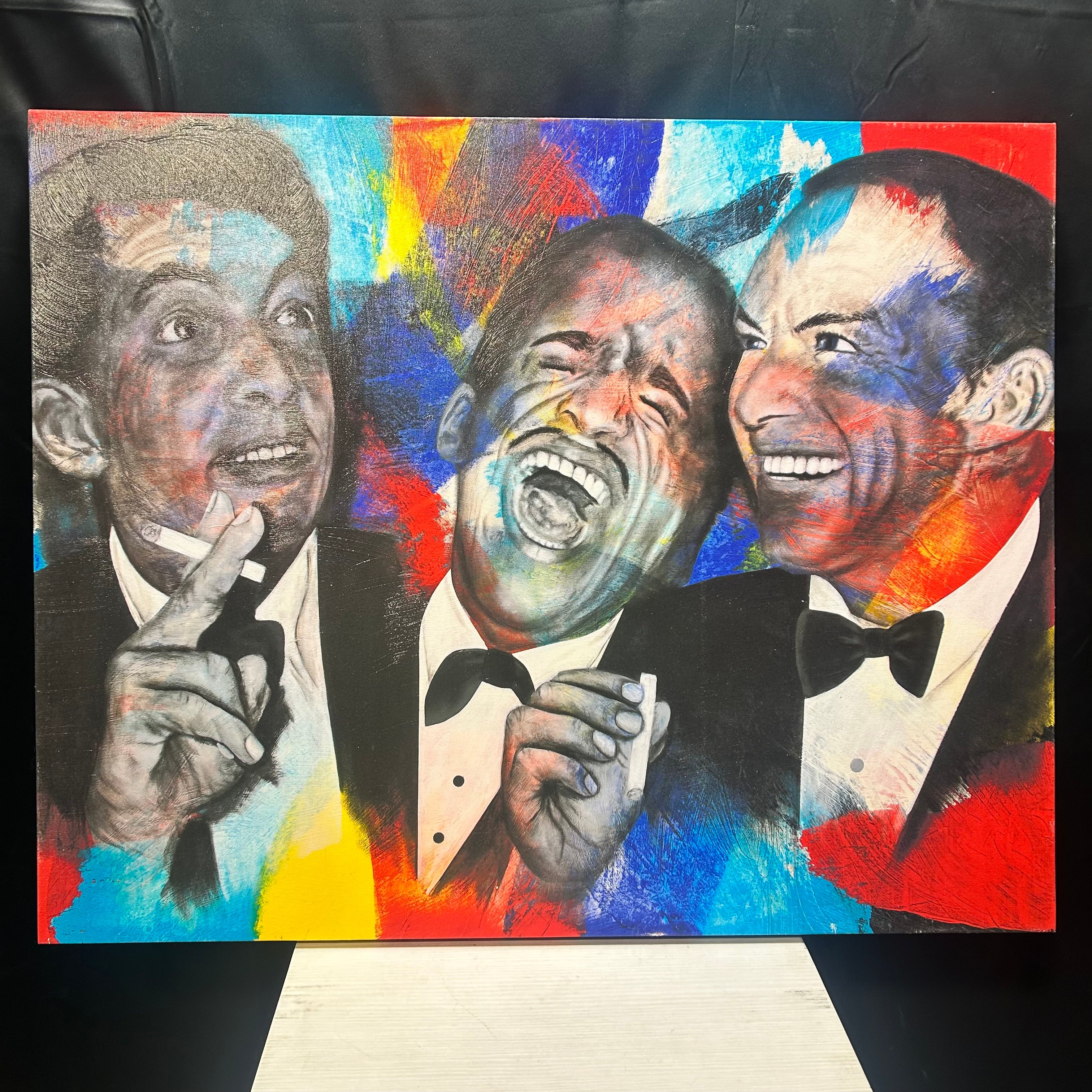 The Rat Pack Limited Edition Canvas Print 40"x 32"
