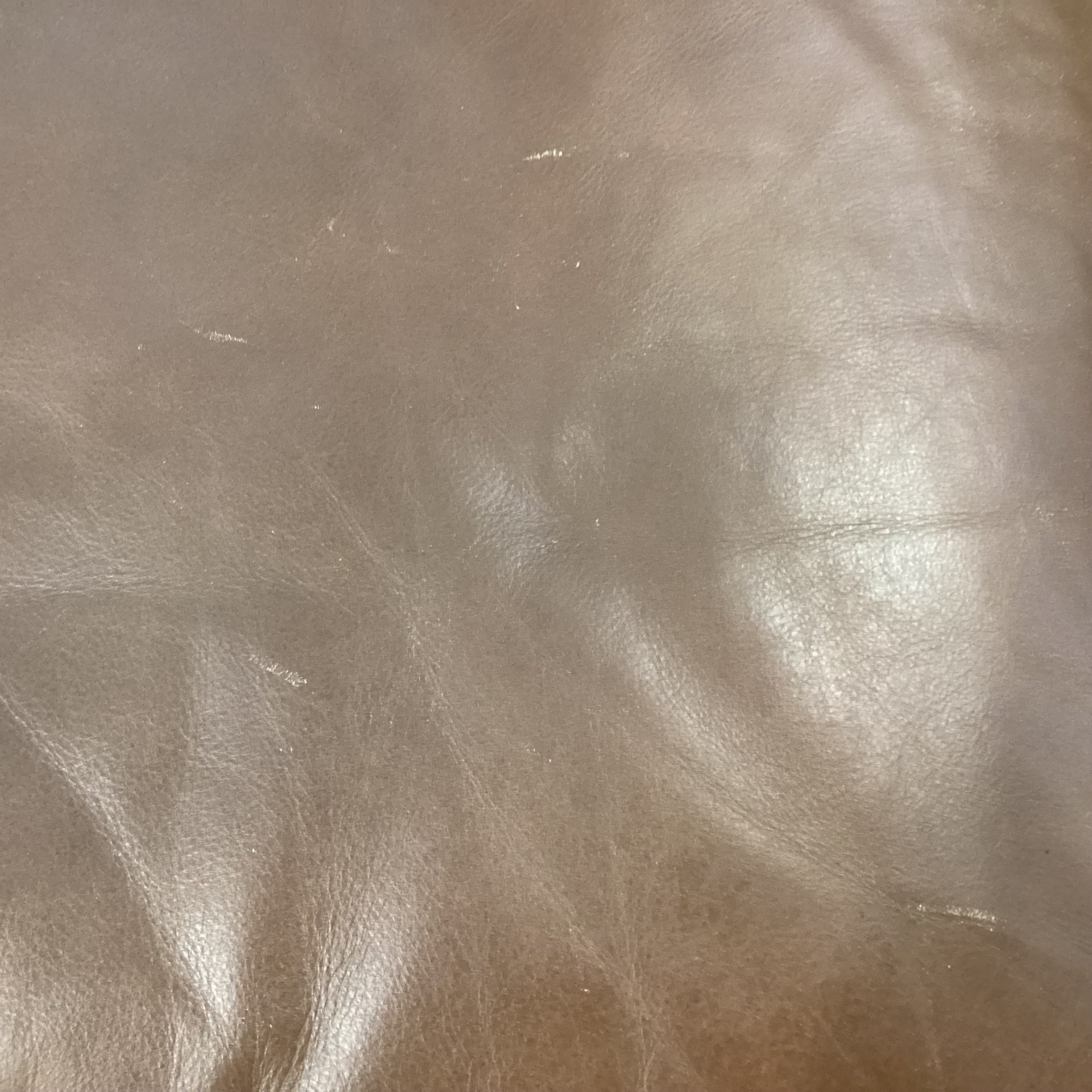 Room & Board Brown Leather Ottoman 28"x 22"x 17"