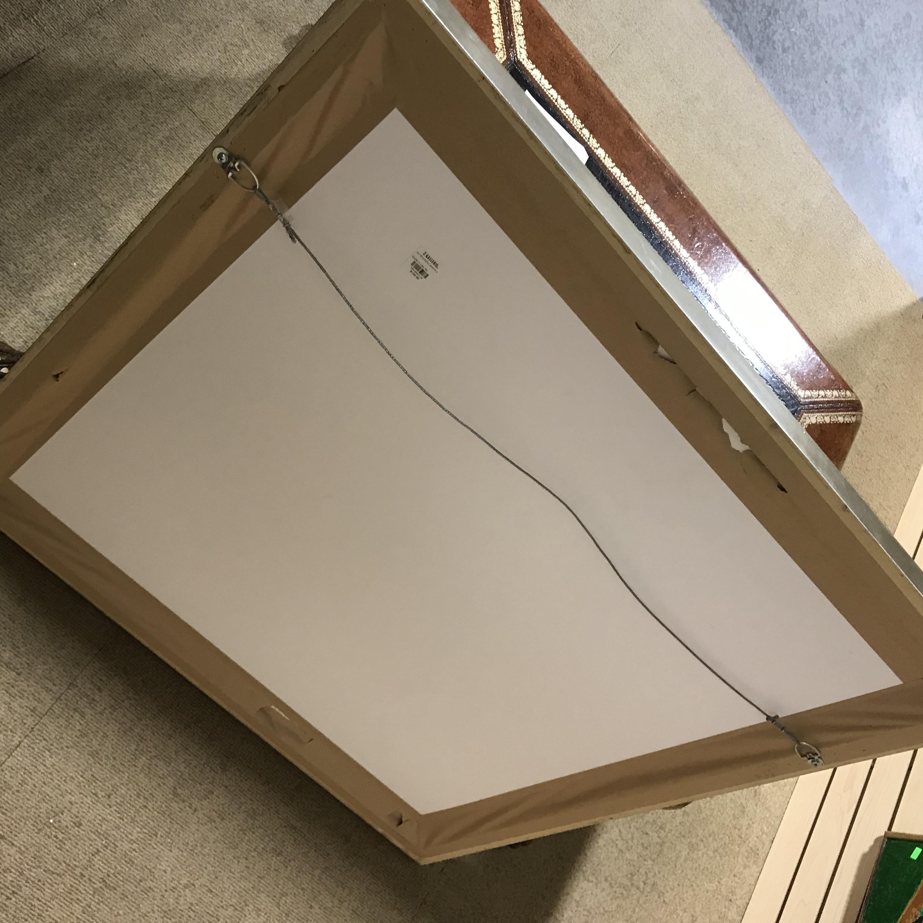 Sarah Stockstill 'Sonata II' Abstract Art Framed Print  Wall Decor 35.75"x 35.75"