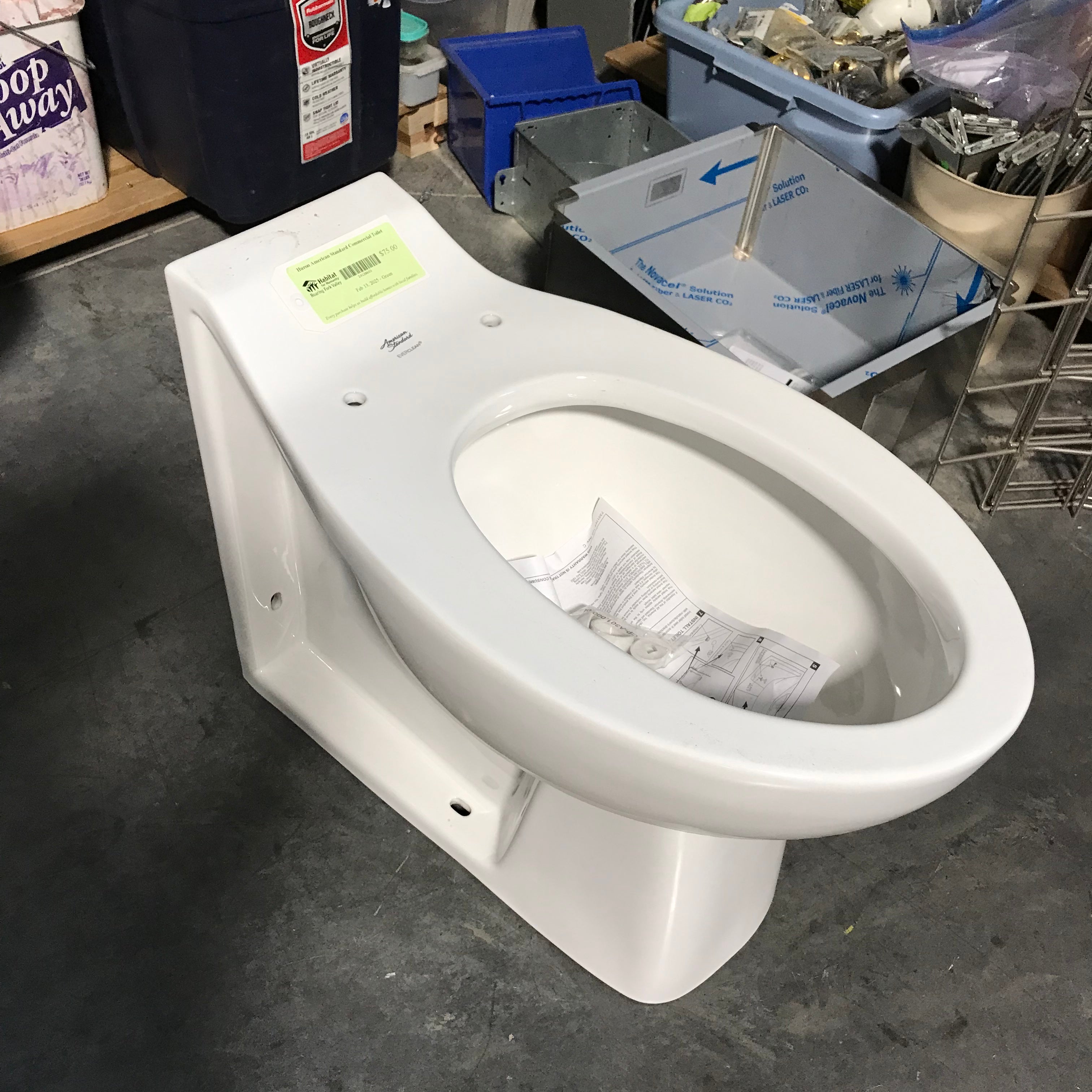 Huron American Standard Commercial Toilet