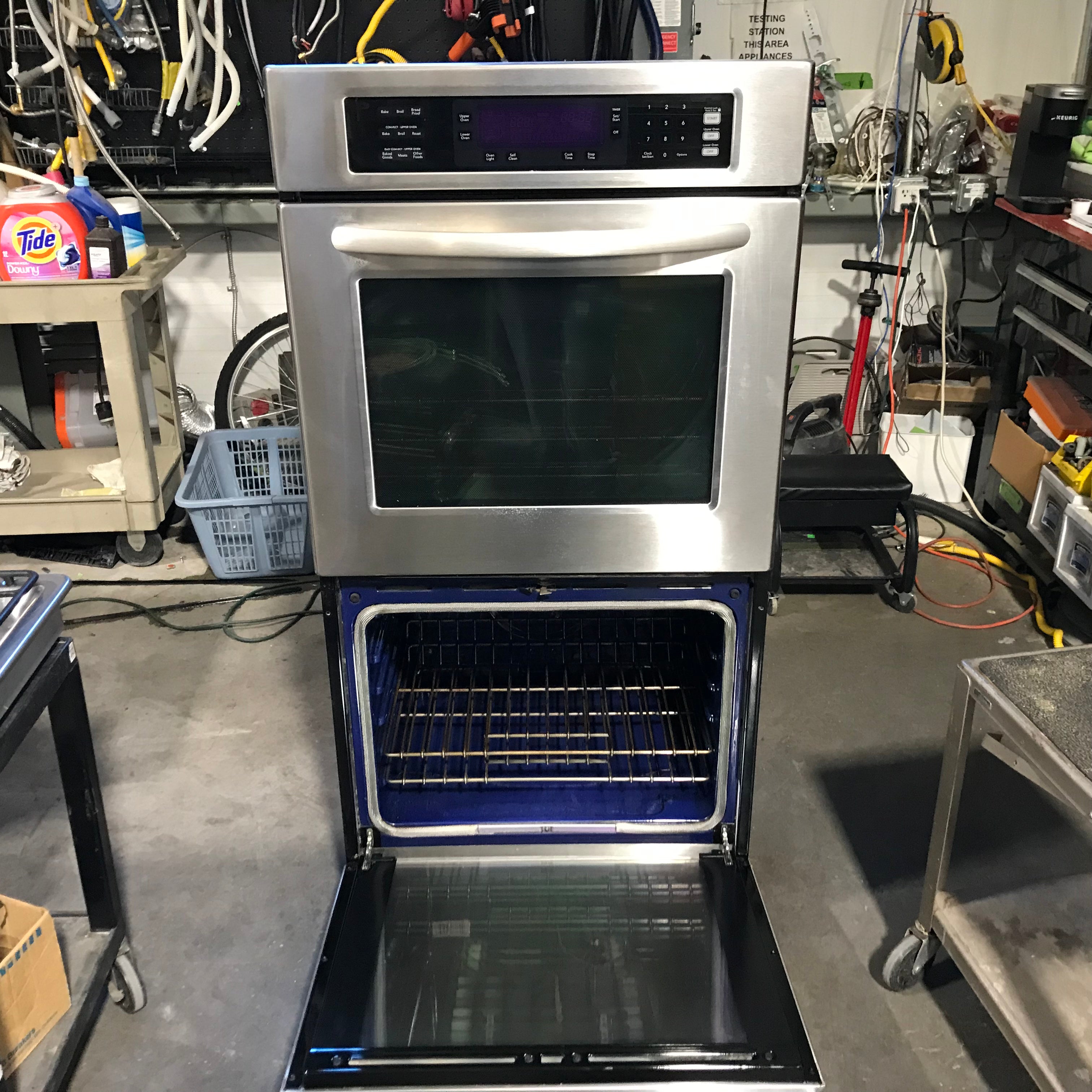 KitchenAid Stainless Steel Double Oven Wall Oven 27"x 24"x 50.5"