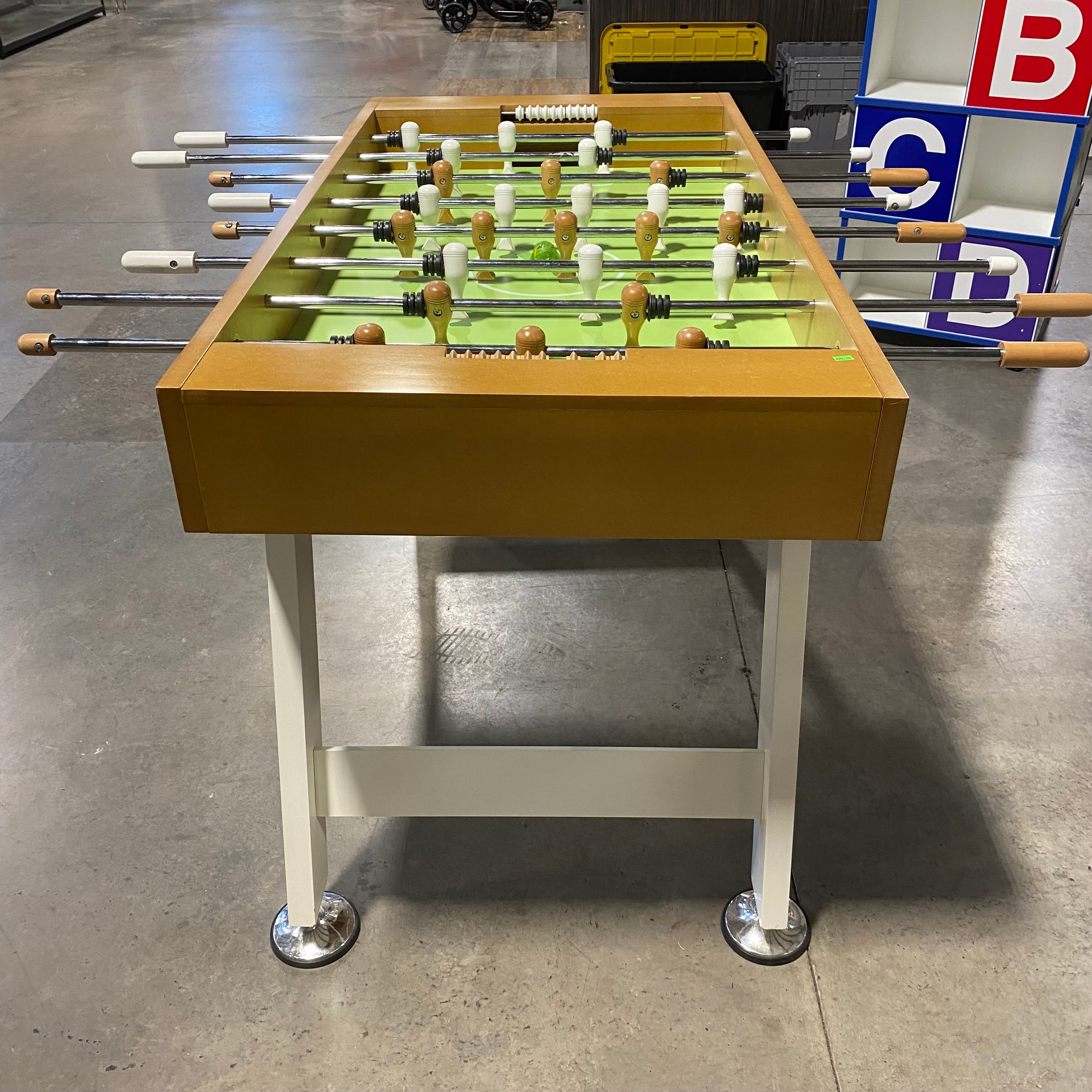 CB2 Phoos Table Foosball Table 29"x 56"x 34.5"
