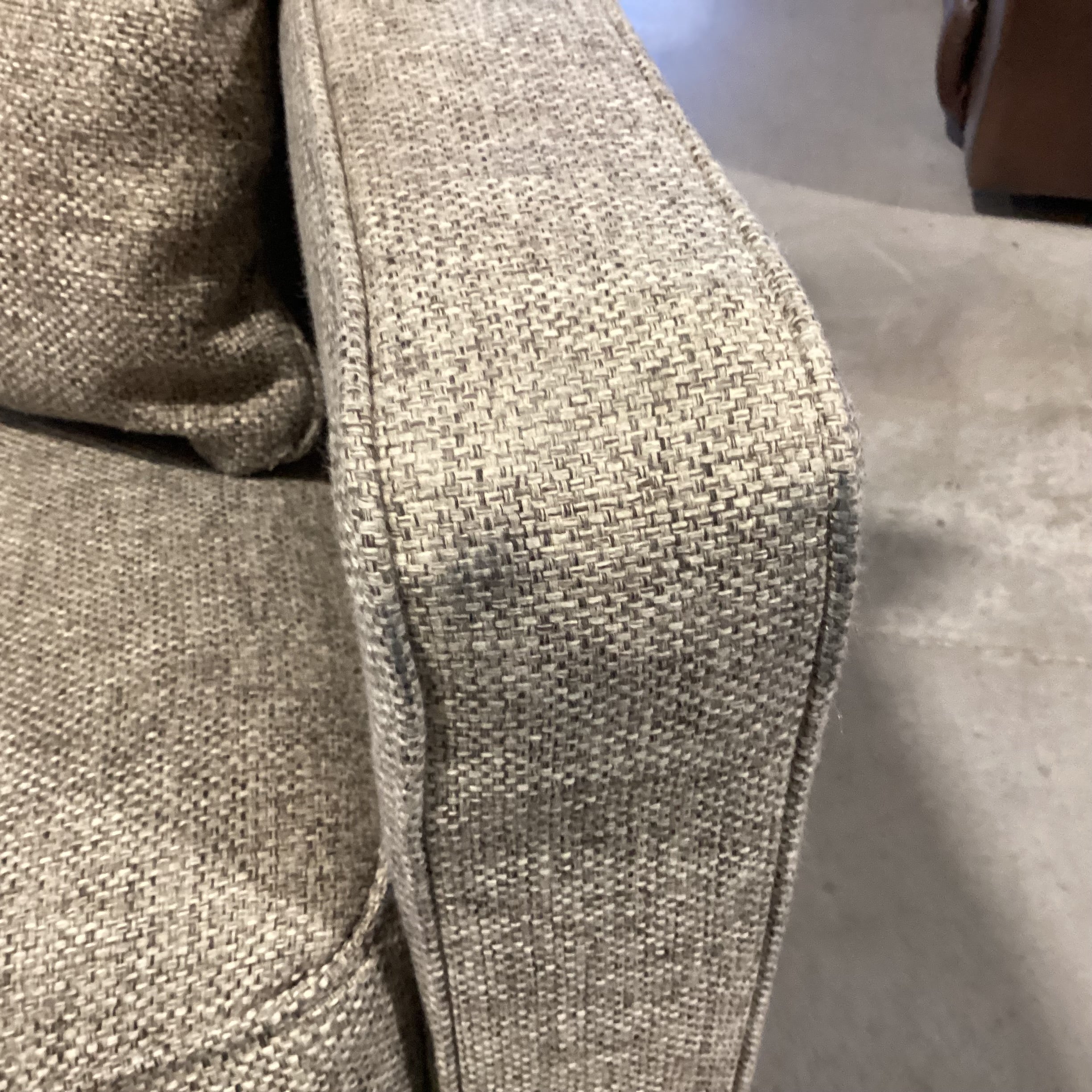 Ashley Furniture Dahra Brown Heather Woven Sofa 80"x 38"x 36"