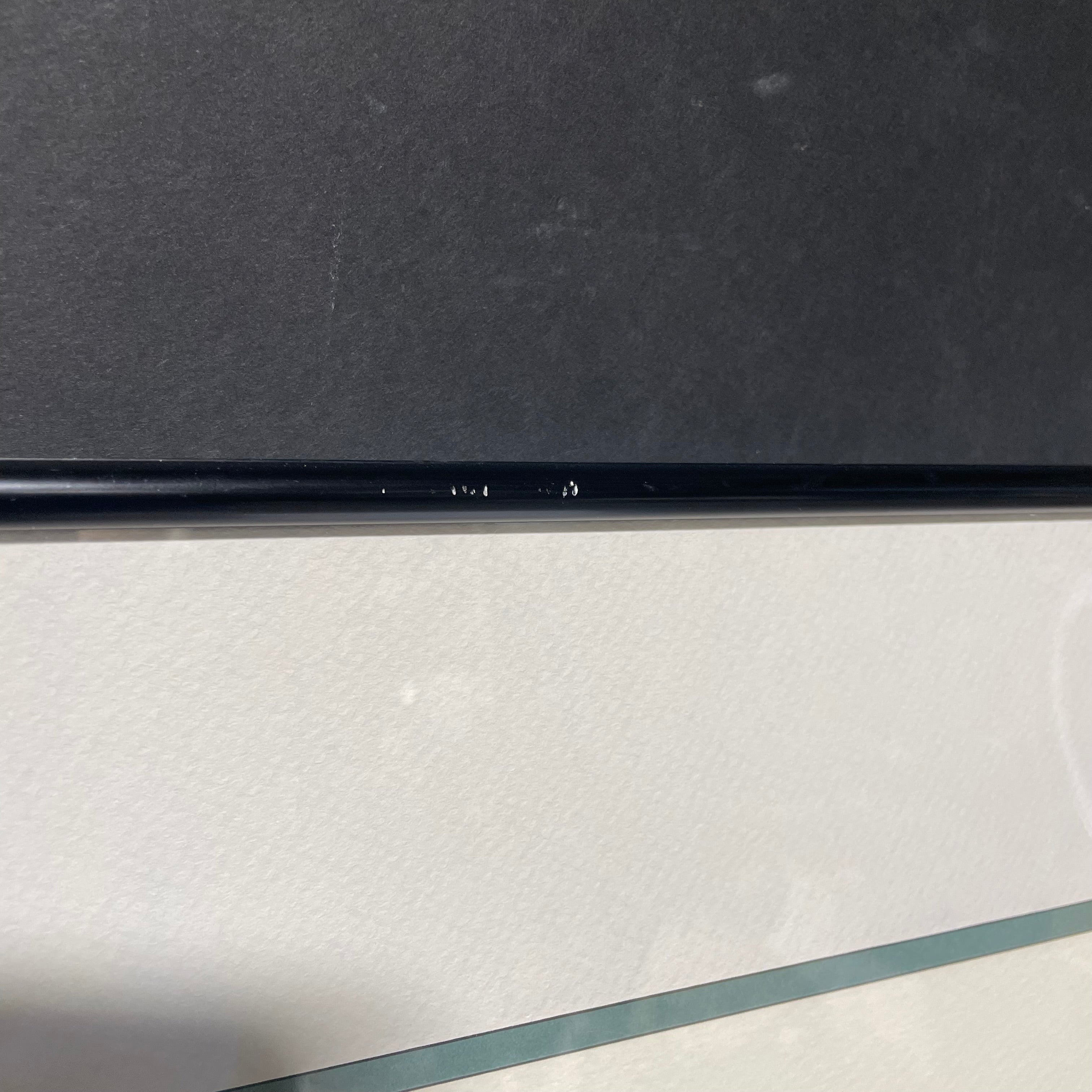 Sam English Signed/Dated "That Meeting" Print In Black Frame 37" x 29"