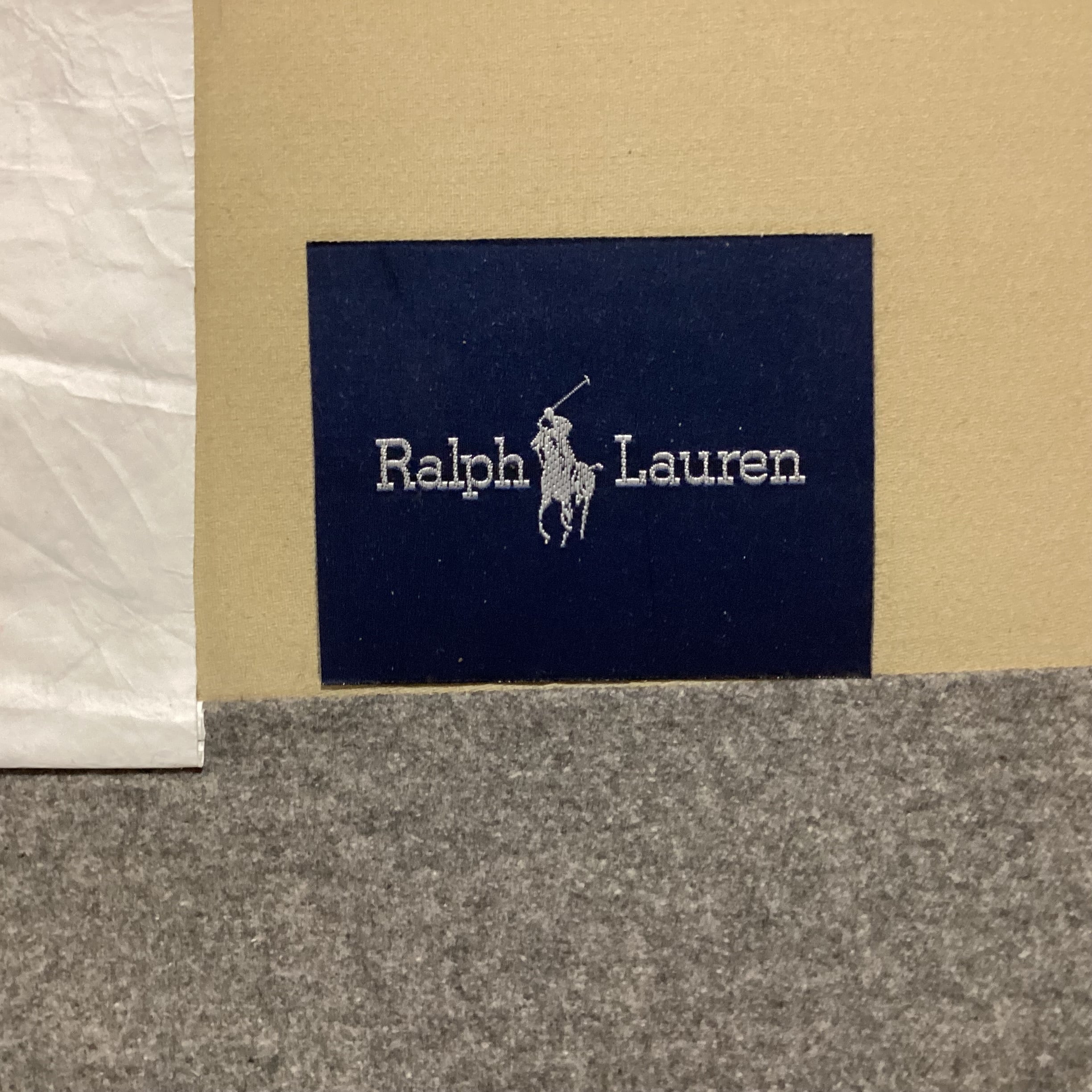 Ralph Lauren Grey Wool & Down Mix 3 Piece Sofa Sectional 110"x 44"x 29"