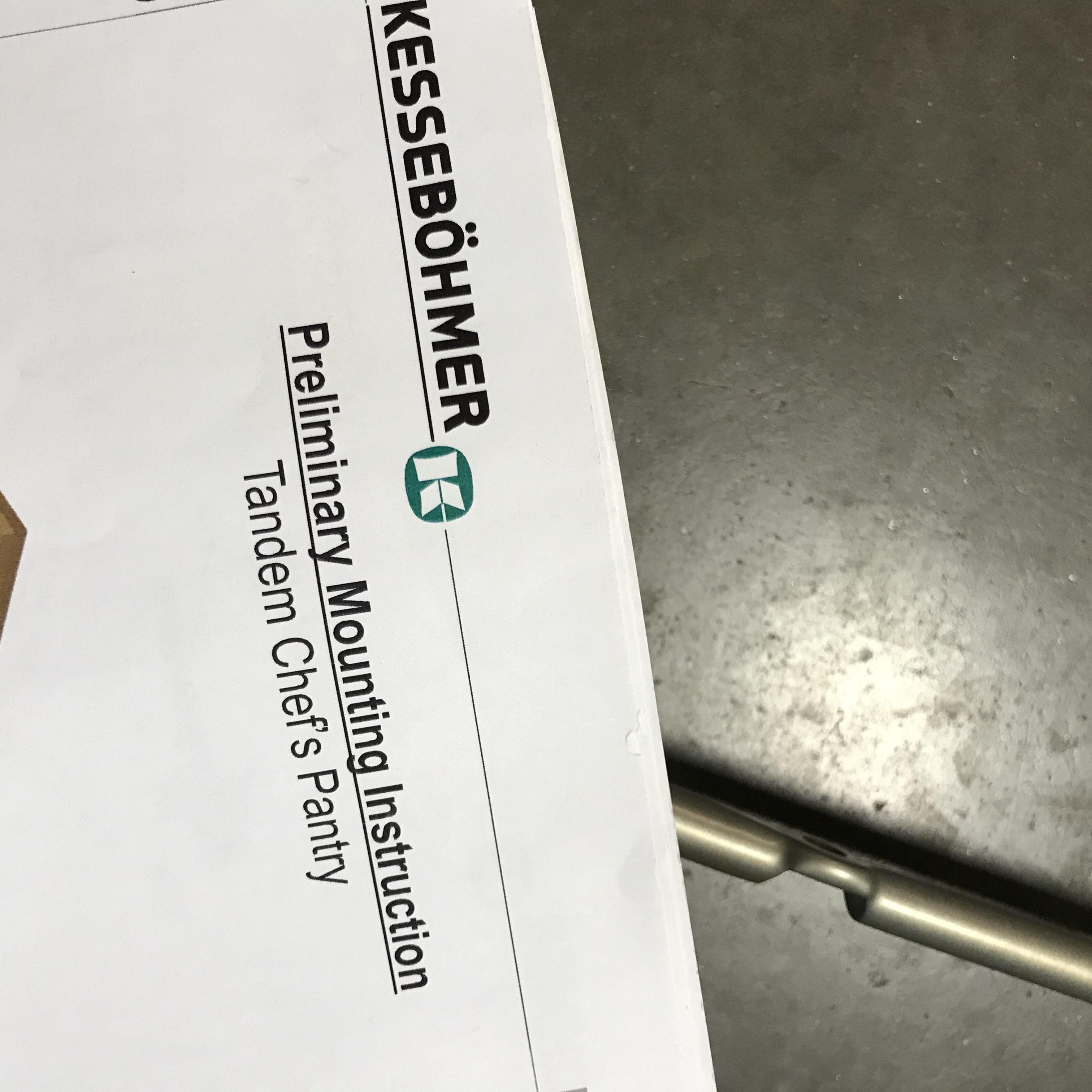 Kessebohmer Tandem Chef's Pantry System