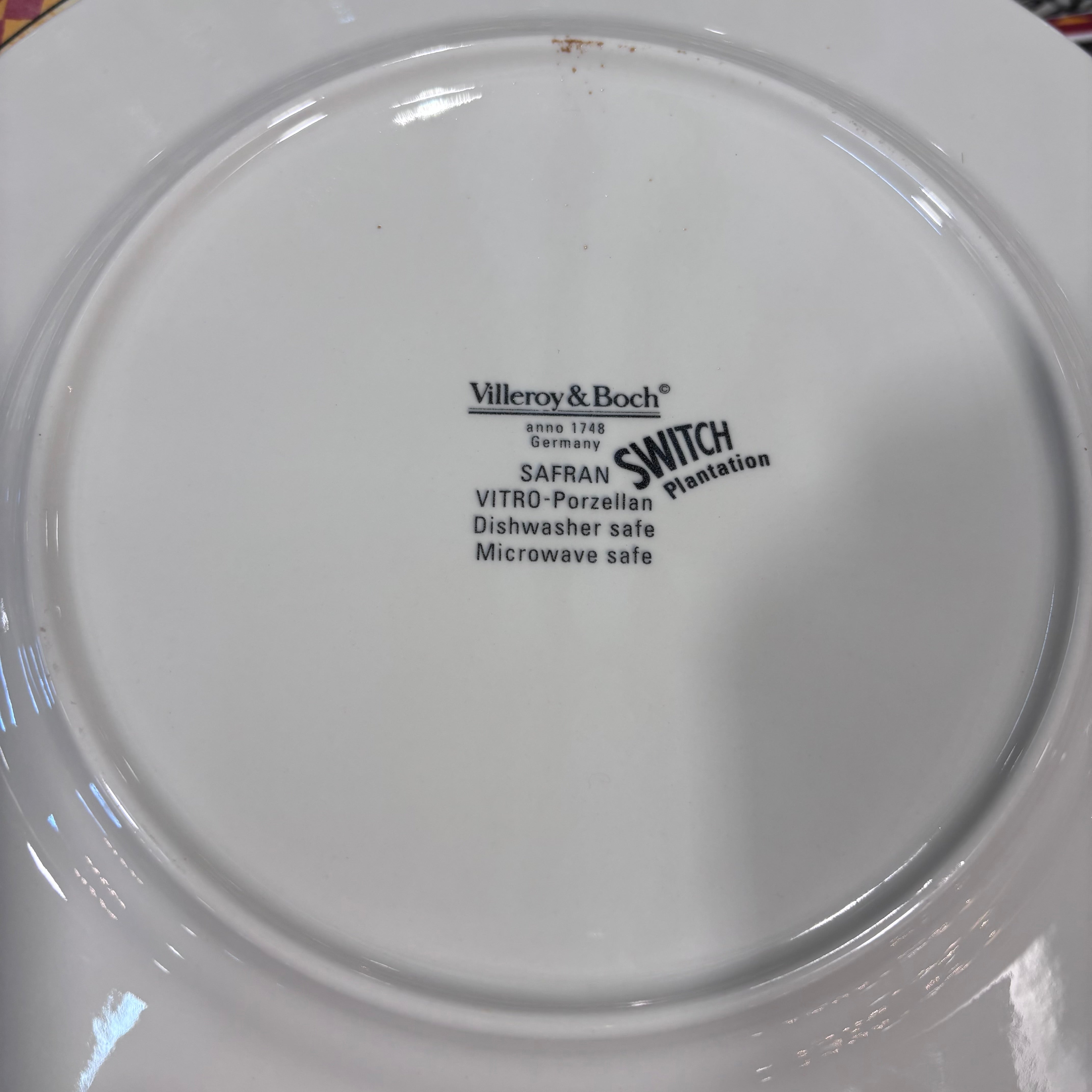 75 Piece Set Vintage Villeroy & Boch Saffron Switch Plantation Dinnerware Set