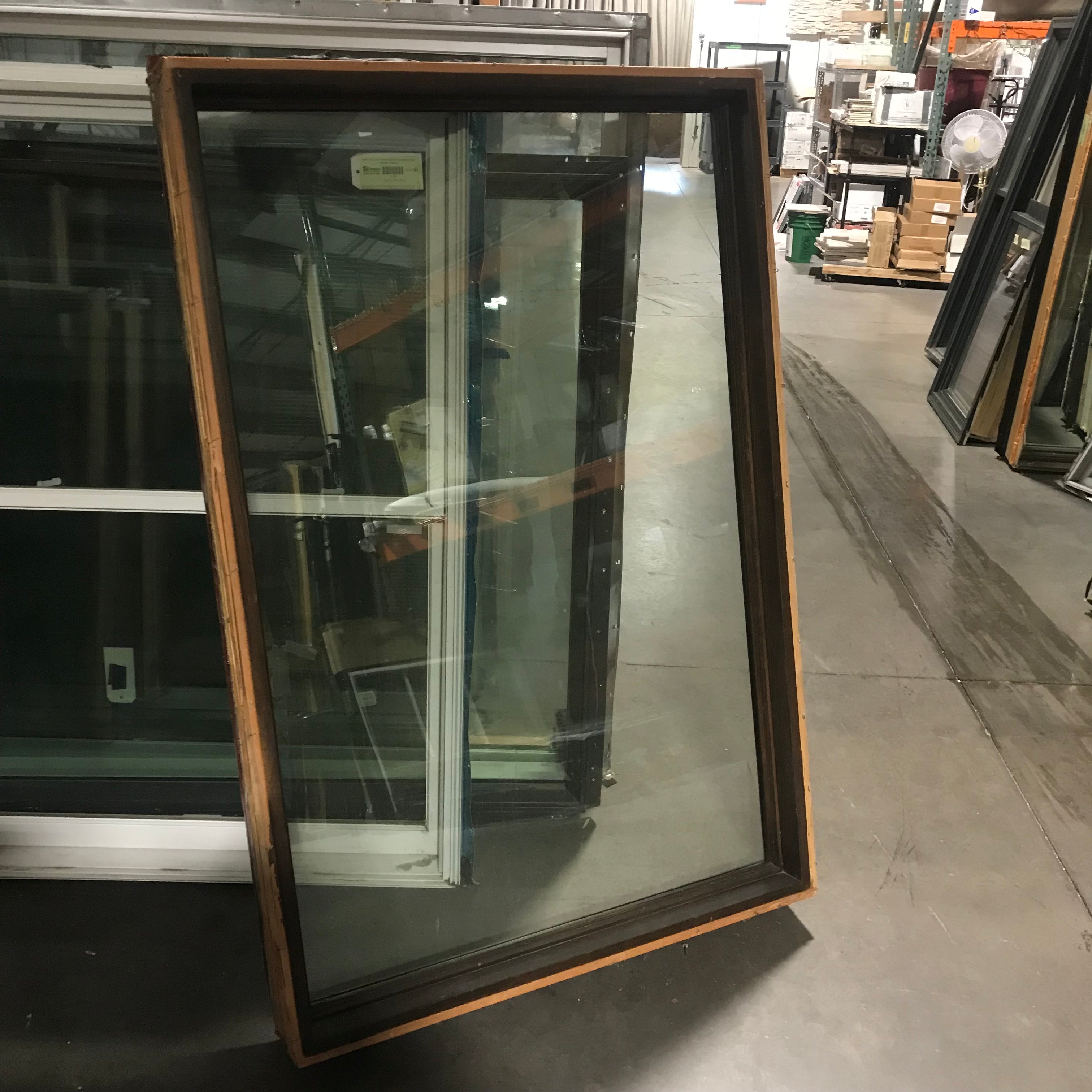 39.5"x 59.25"x 4.5" Cranberry Metal Clad FIXED Exterior Window