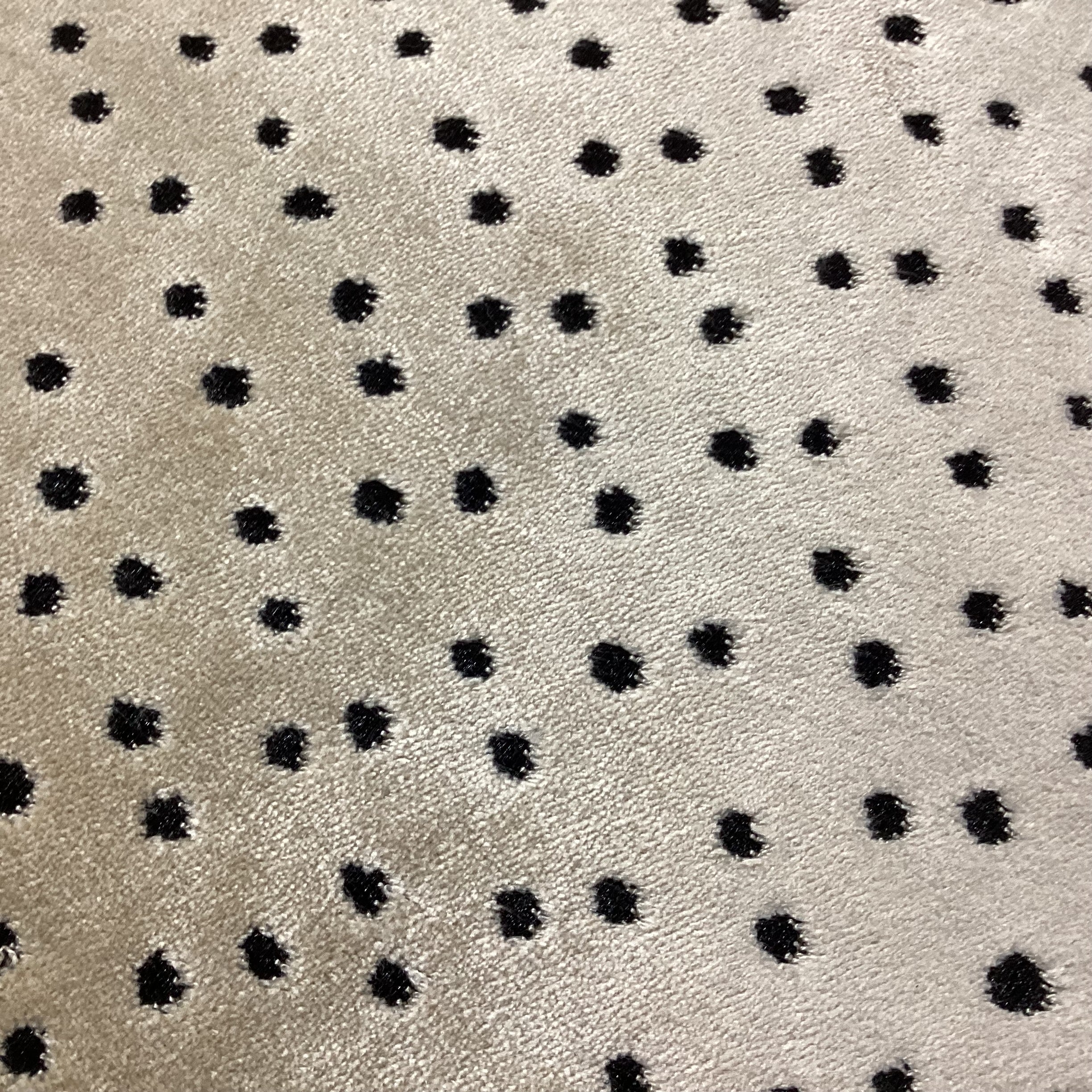 Lee Industries Custom Velvet Cream & Black Cheetah Print Chair 33"x 39"x 38"