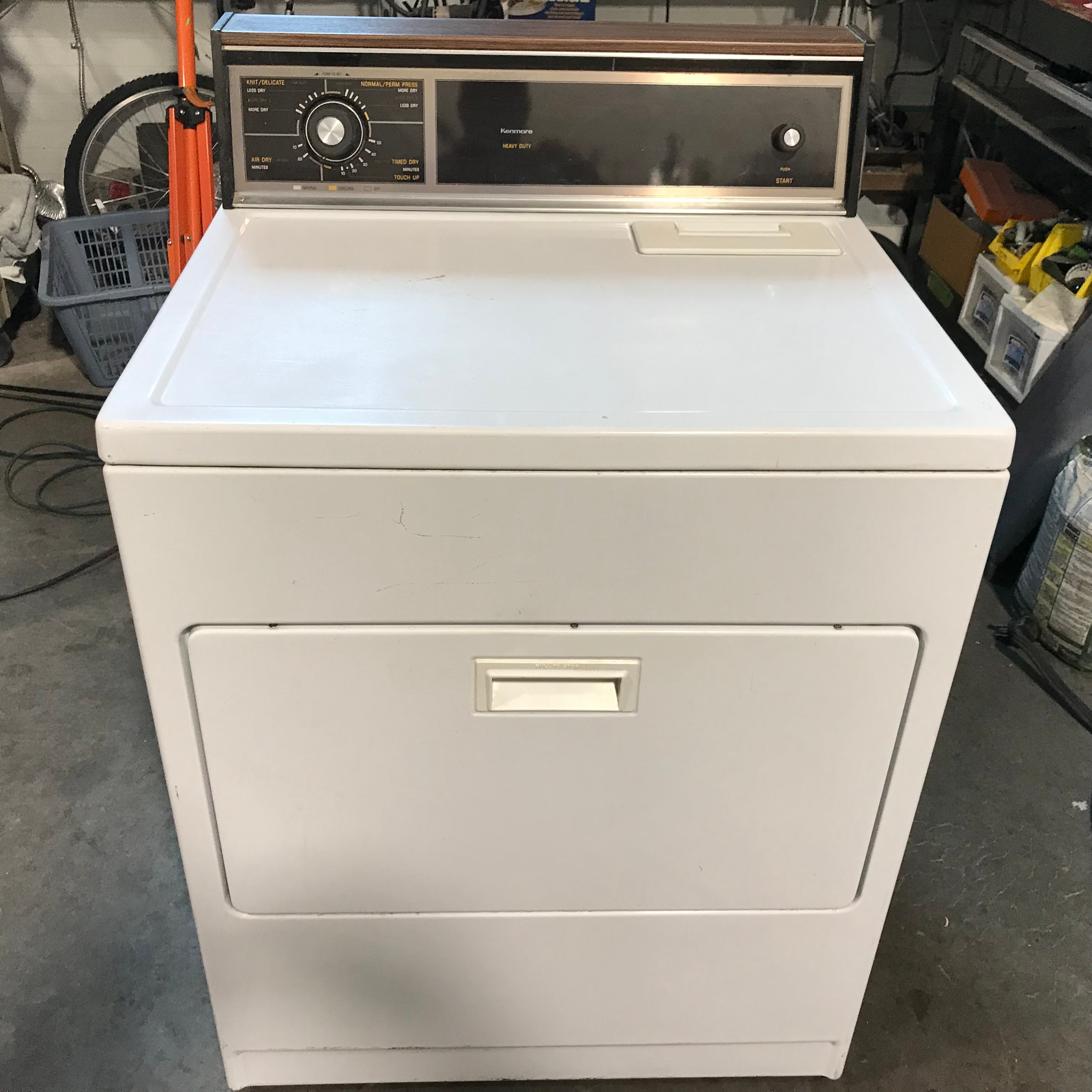 Kenmore White Front-Load Electric Dryer 29"x 28"x 43"
