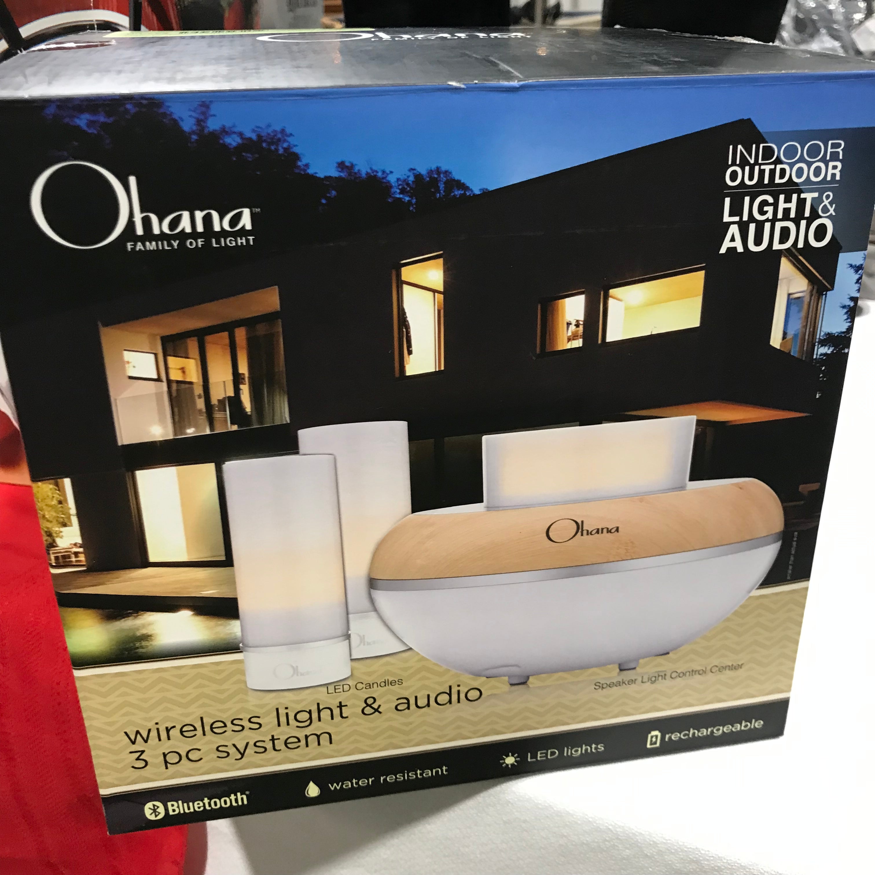 Ohana Indoor Outdoor Wireless Candle Speaker
