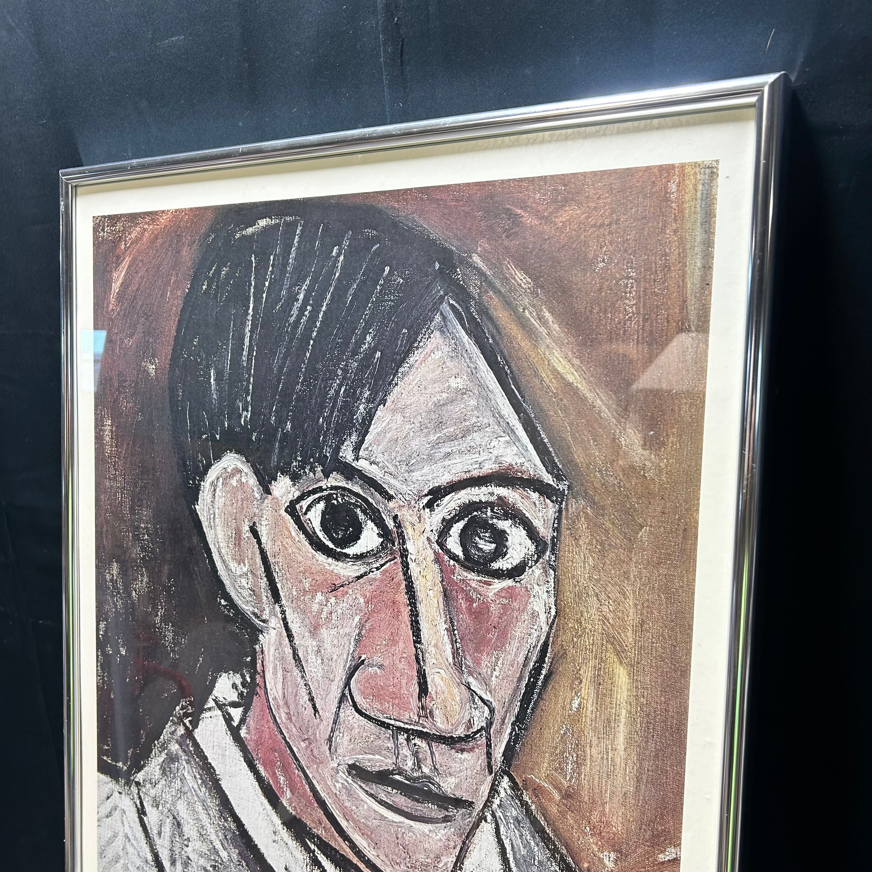 Vintage 1980 Museum Of Modern Art Pablo Picasso New York 24.5"x 37.5"