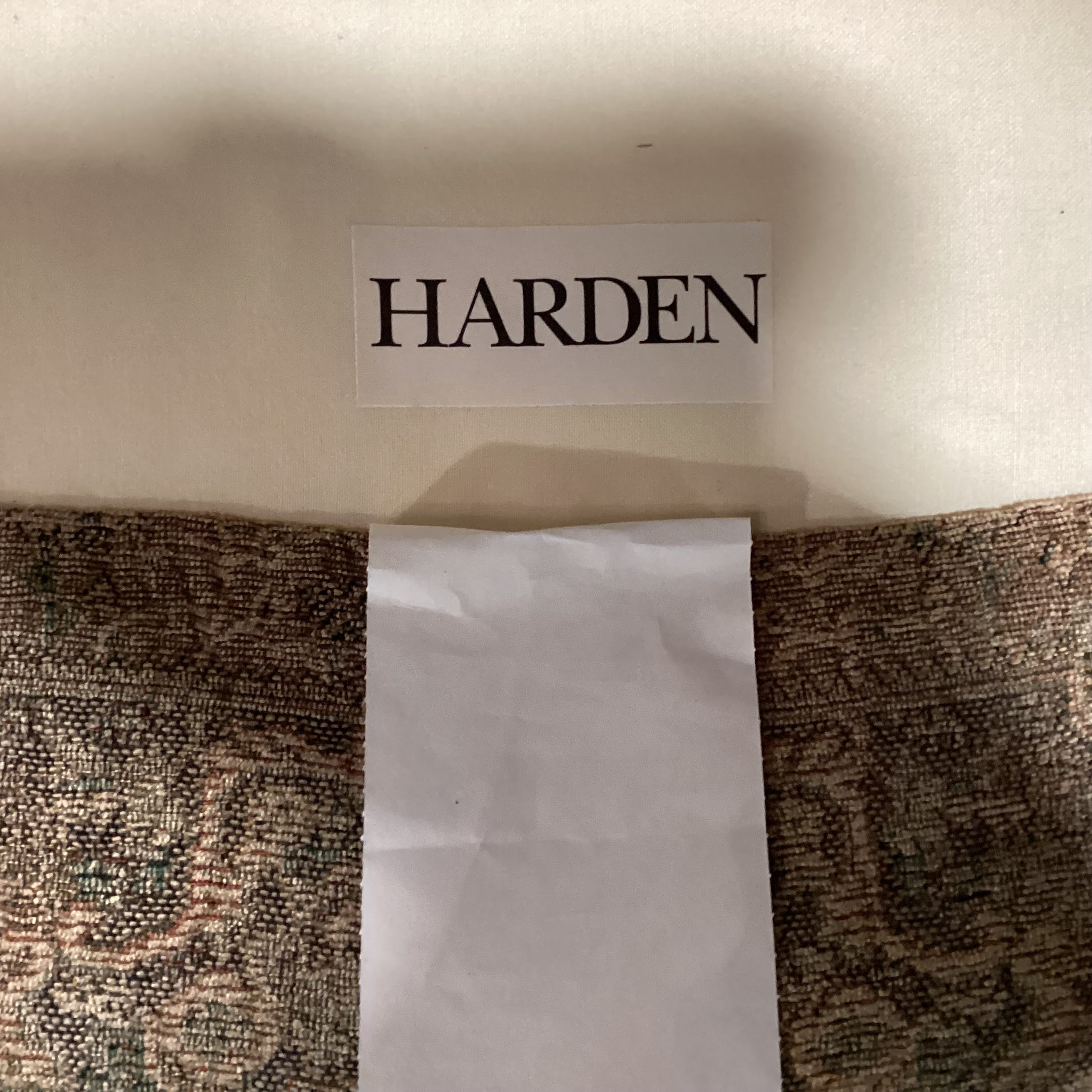 Harden Furniture Carved Wood with Back Detail Gold & Sage Design Chair 35"x 35"x 46"