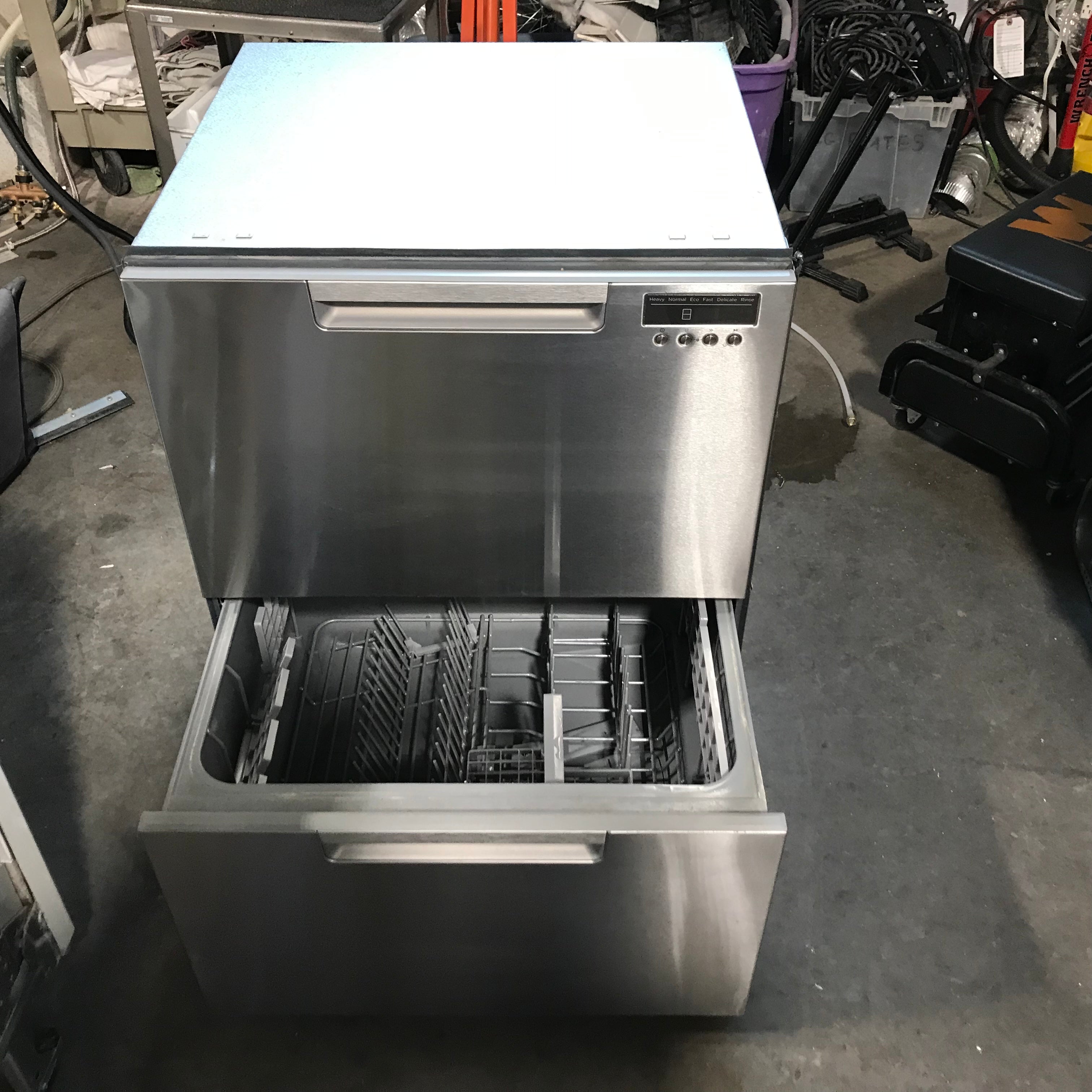 Fisher Paykel Stainless Steel Double Draw Dish Washer 24"x 22.5"x 32.5"