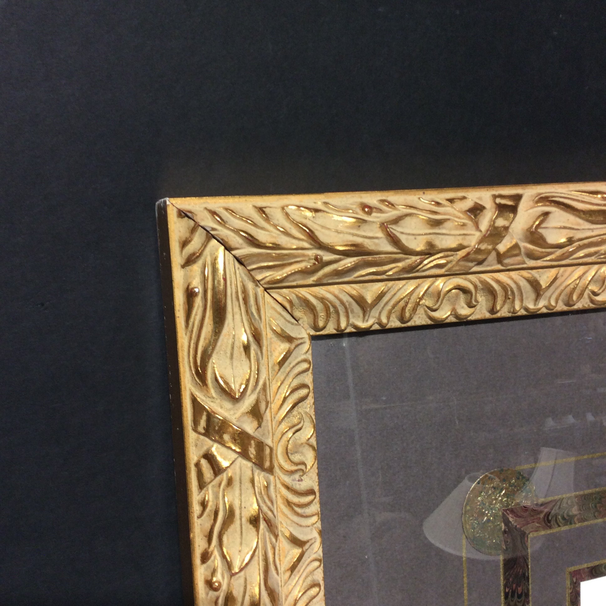 Julius Romanus "Dance Of The Muses" Print In An Ornate Frame 39 1/2" x 29 1/2"