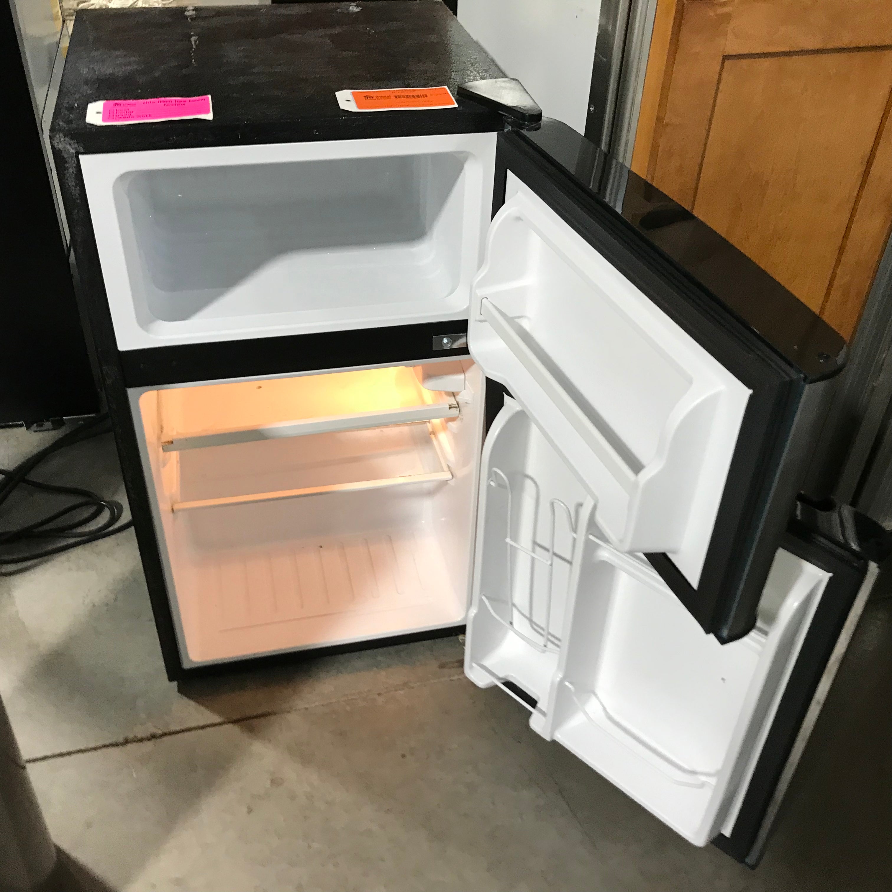 Summit Stainless Steel Mini Refrigerator With Freezer 19"x 20"x 33"