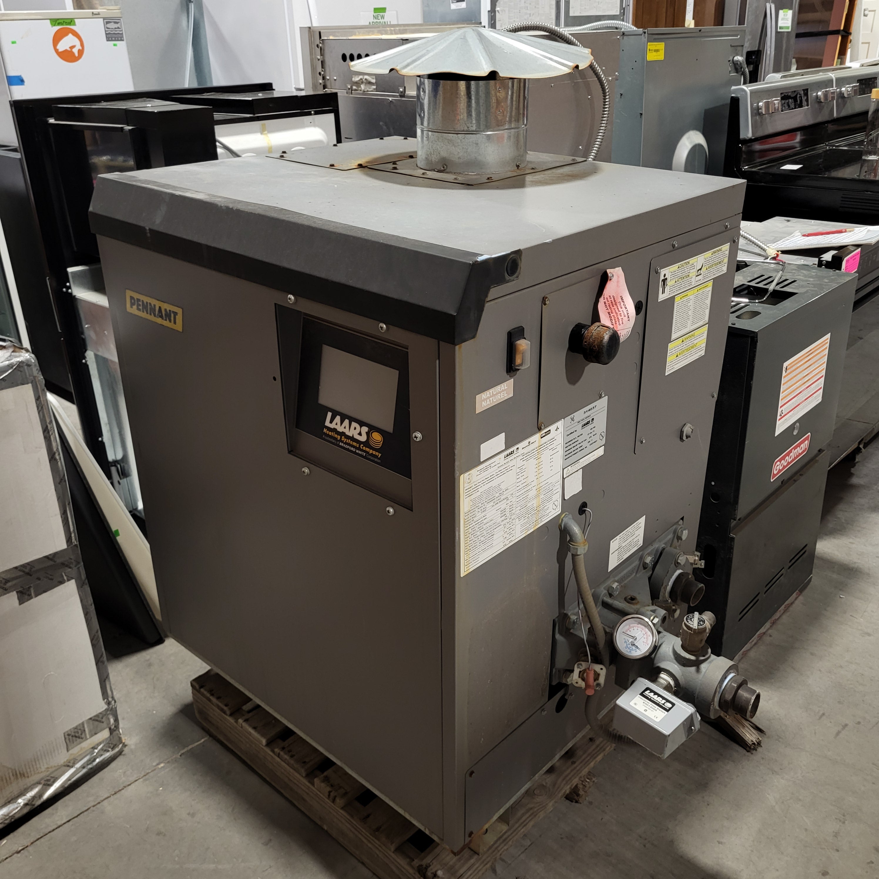 LAARS Heating Systems Company Water Heater Boiler 29.5"x 45"x 50"