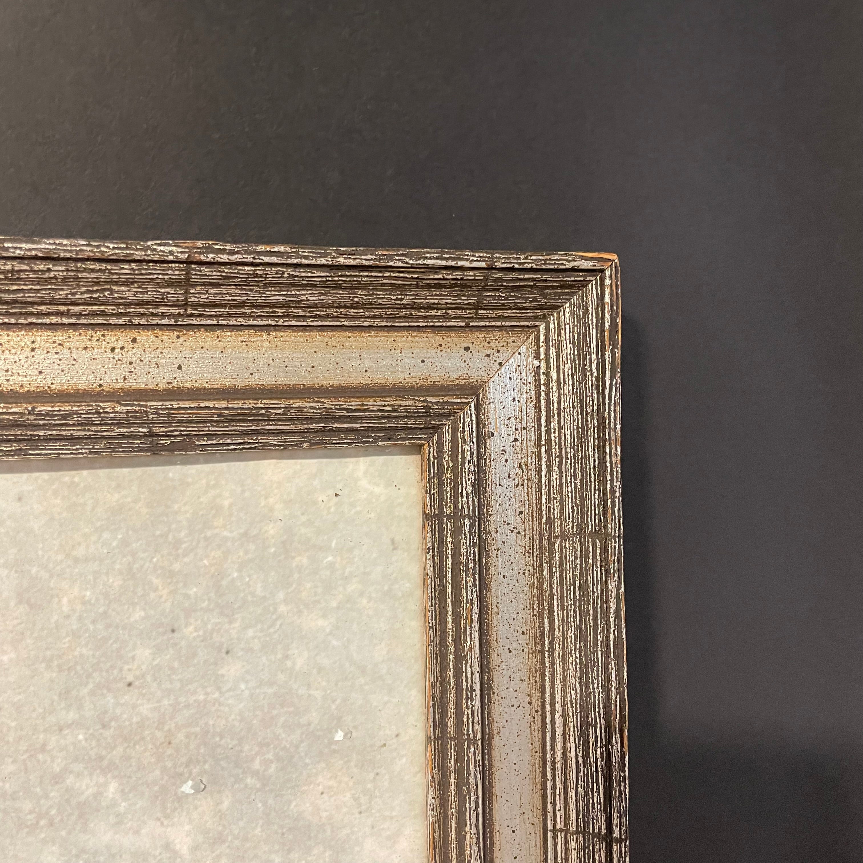 Cathedral Primada De Colombia B&W Photograph In Wooden Silver Frame 42" x 35"