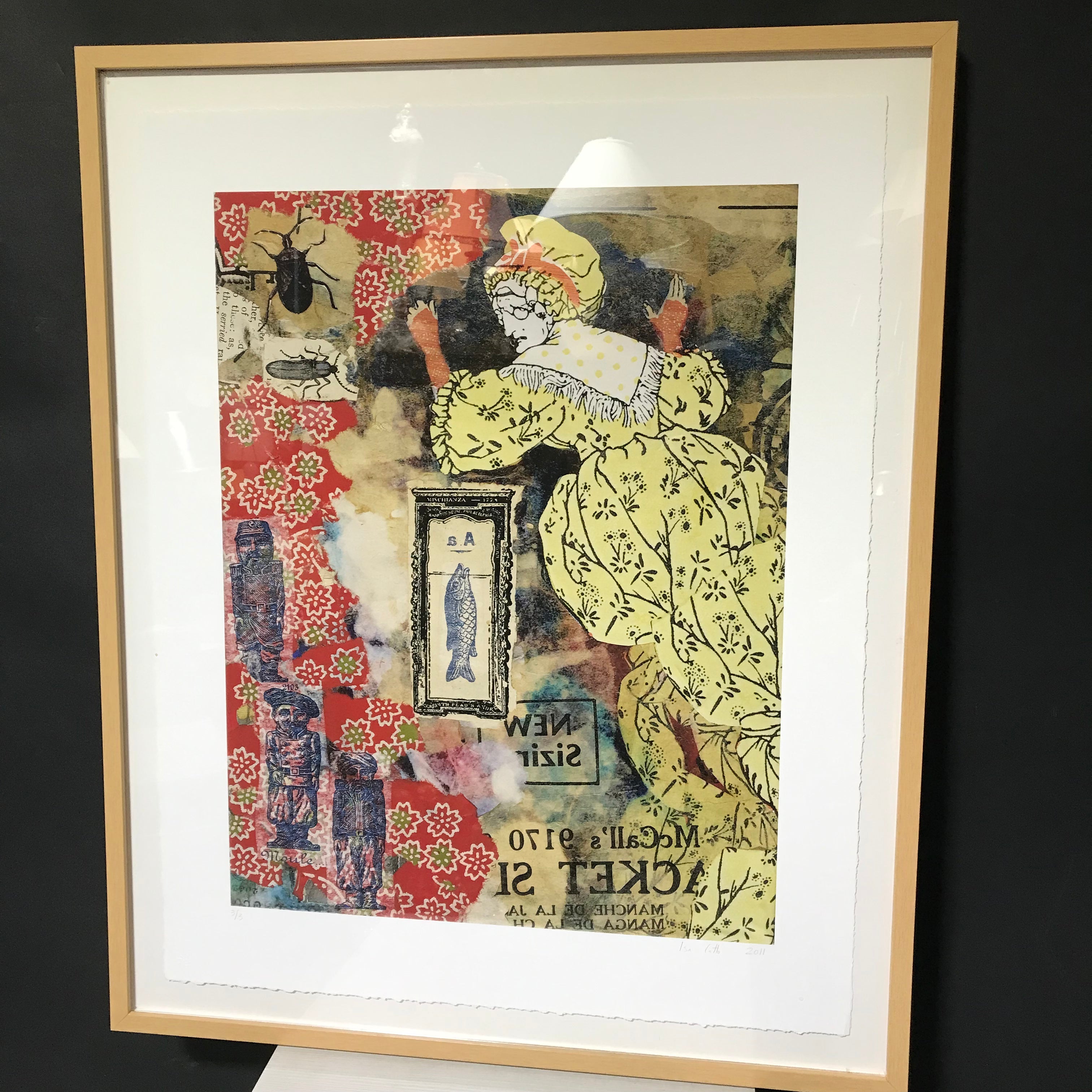 Isa Cattoo Limited Edition Digital Fine Art Print On Museo Paper Signed And Framed 33.5"x 41" Wall Decor