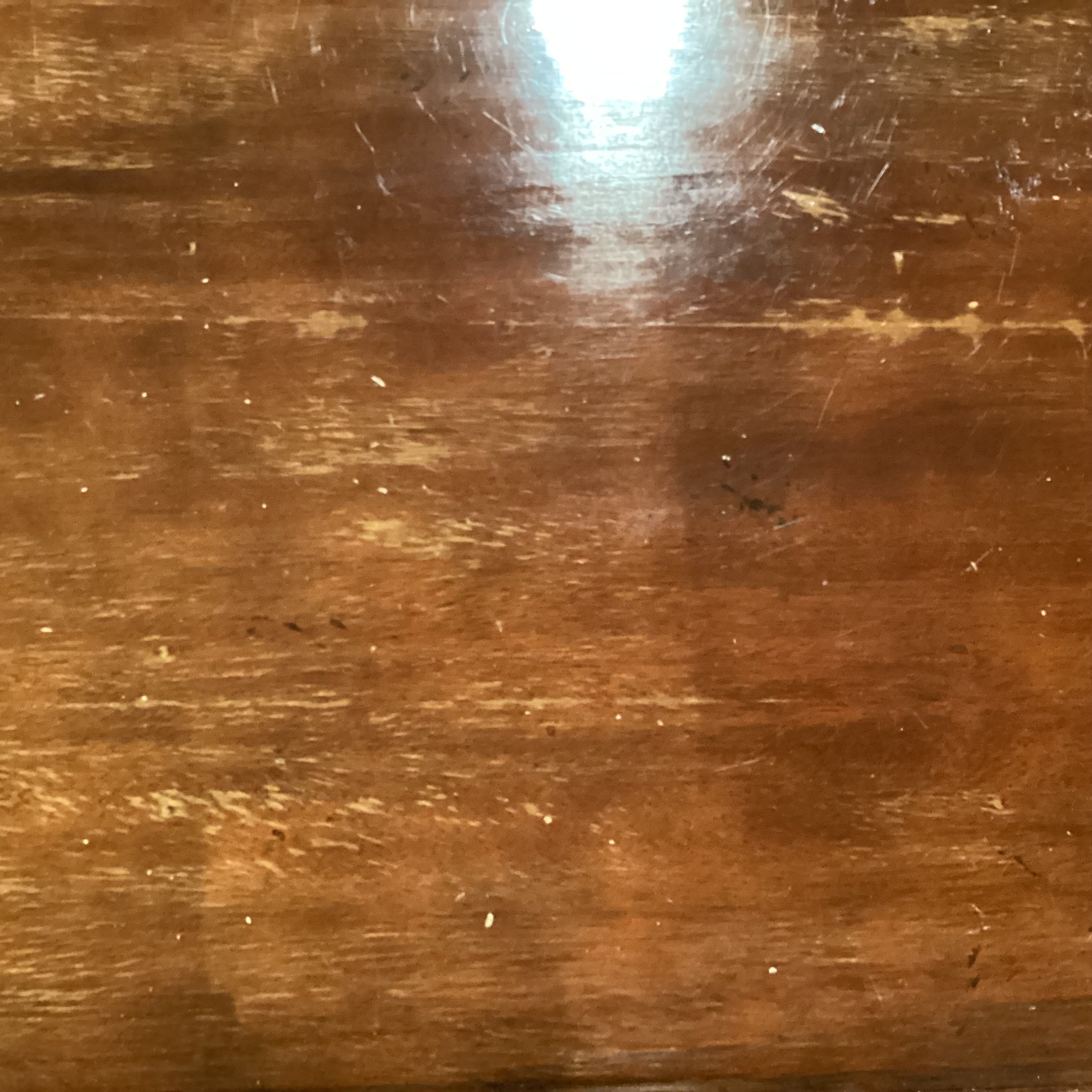 Milling Road a Division of Baker Furniture Dark Finish Wood Tray Top 2 Drawer with Power Strip Nightstand 31"x 20"x 30"