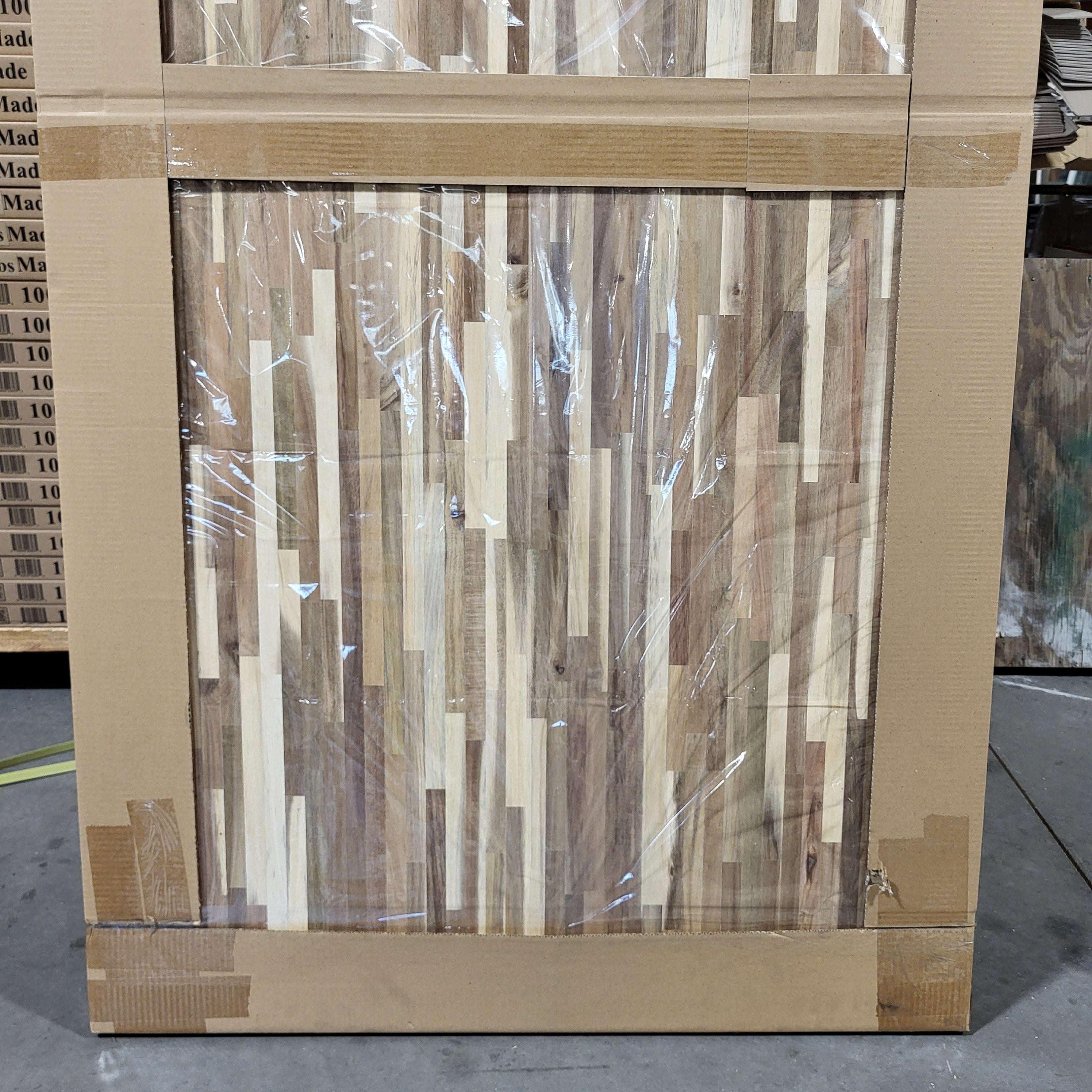WoodArt Acacia Island Unfinished Butcher Block Counter Top 72"x 36"x 1.5"