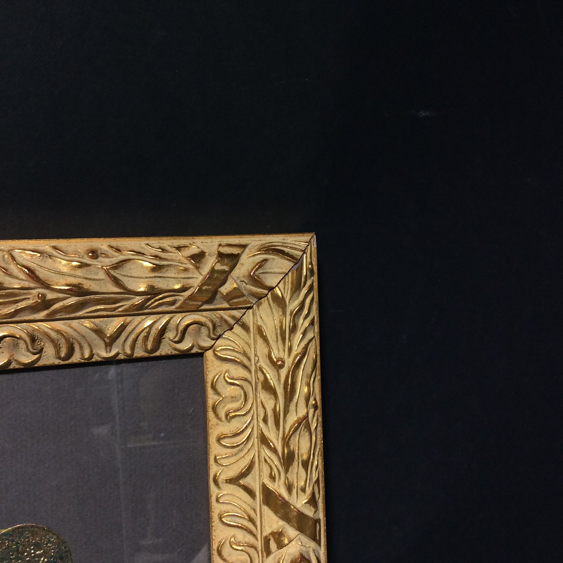 Julius Romanus "Dance Of The Muses" Print In An Ornate Frame 39 1/2" x 29 1/2"