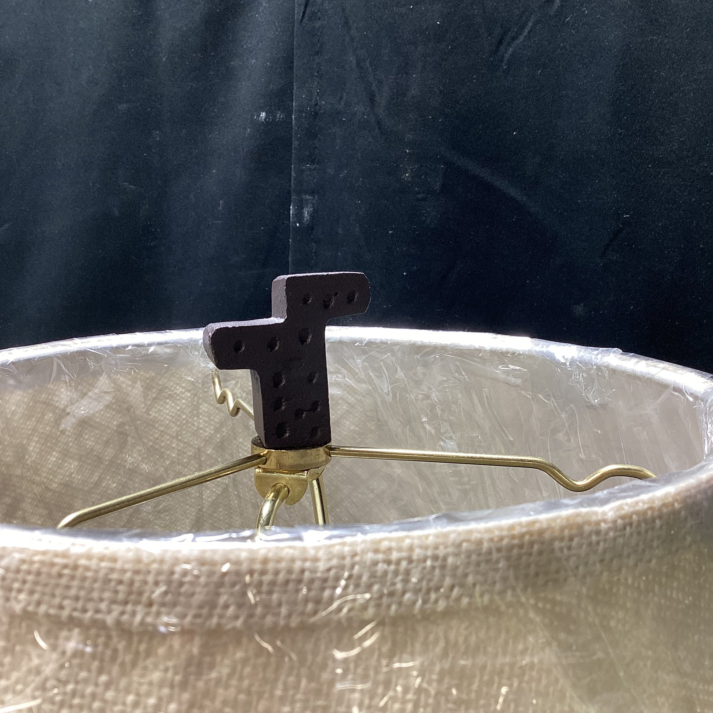 Western Style Metal Floor Lamp With Dripping Candle Detail 16" x 62" x 12"