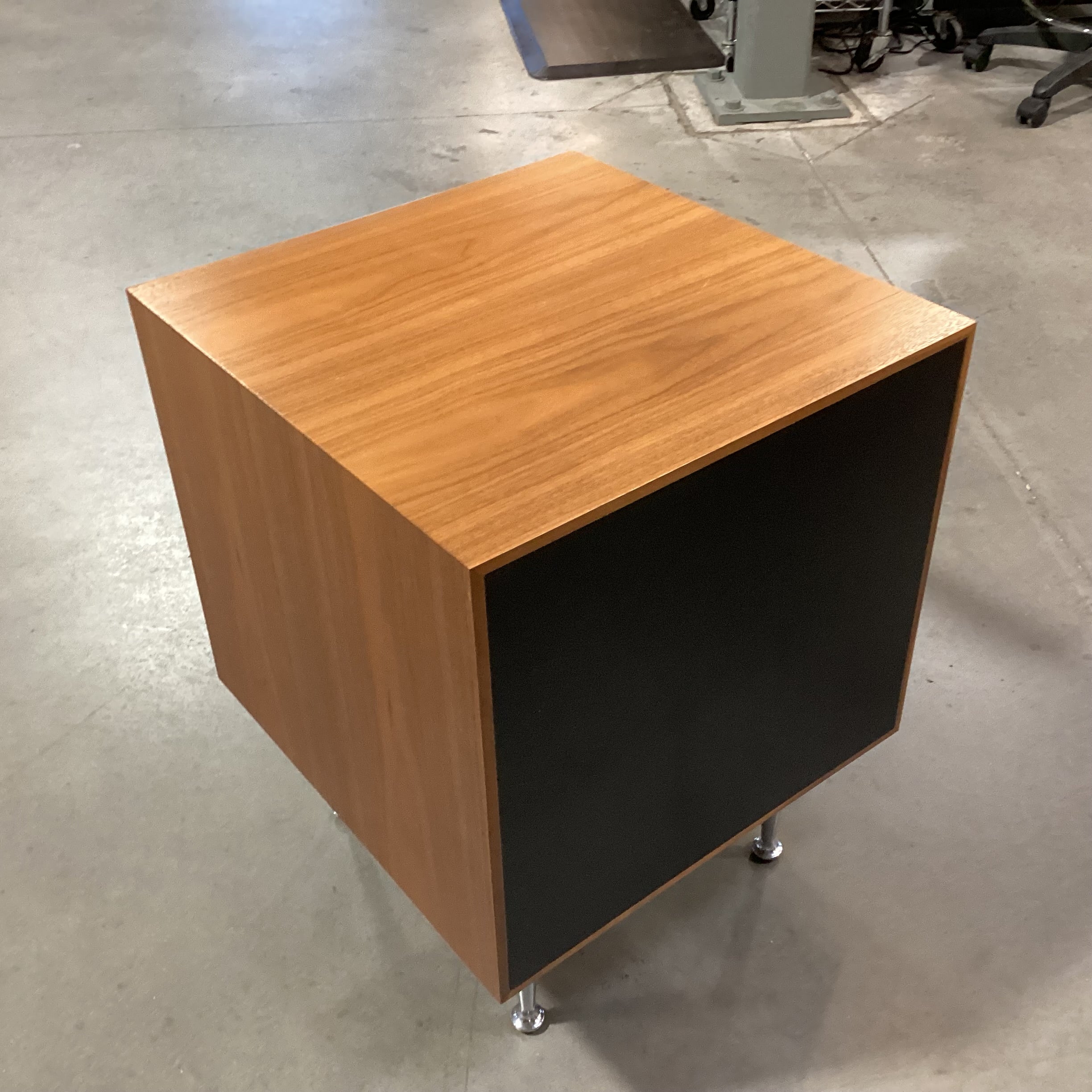 Herman Miller George Nelson Walnut Thin Edge Night Stand 18"x 18.5"x 24"