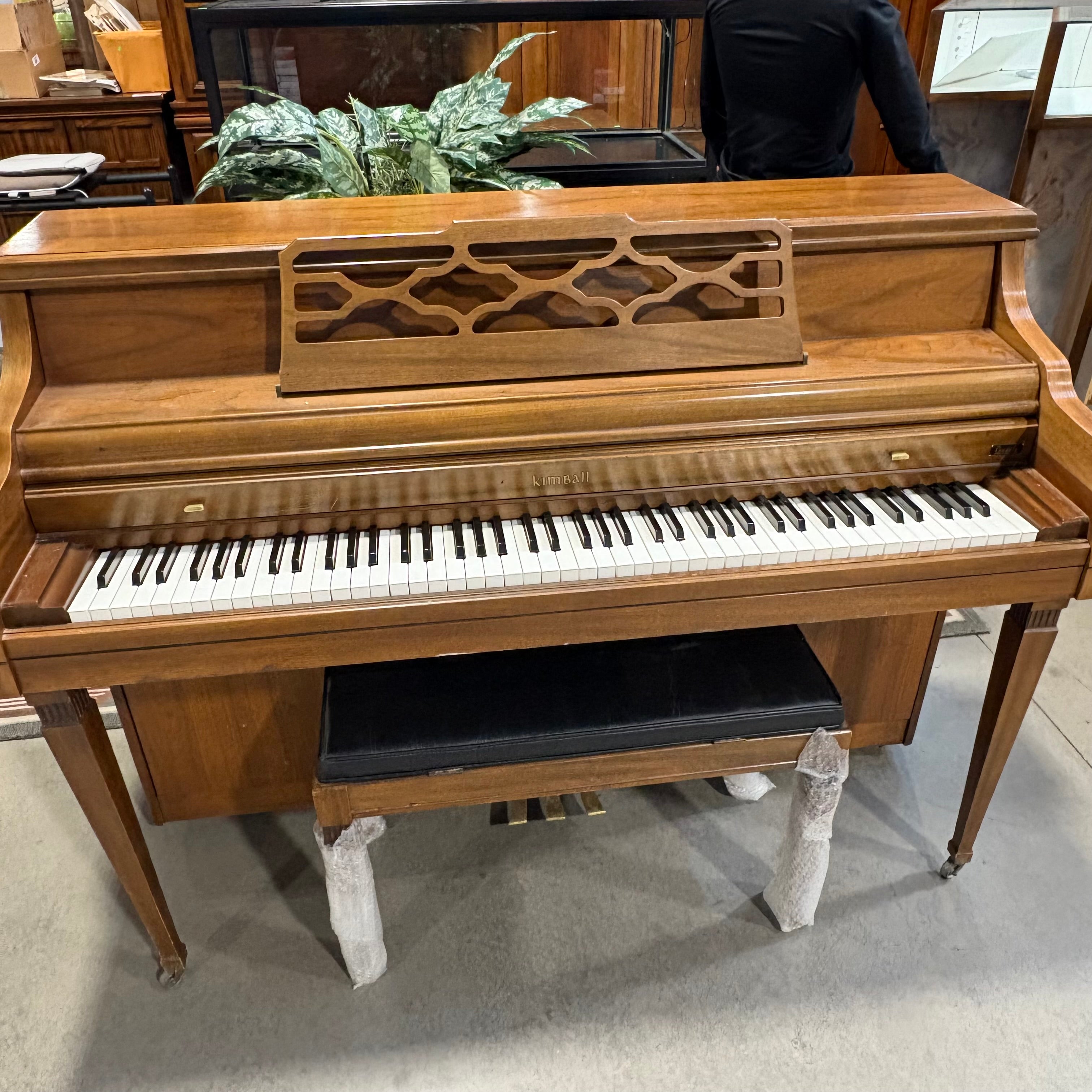 Kimball Console Upright Piano w/Bench