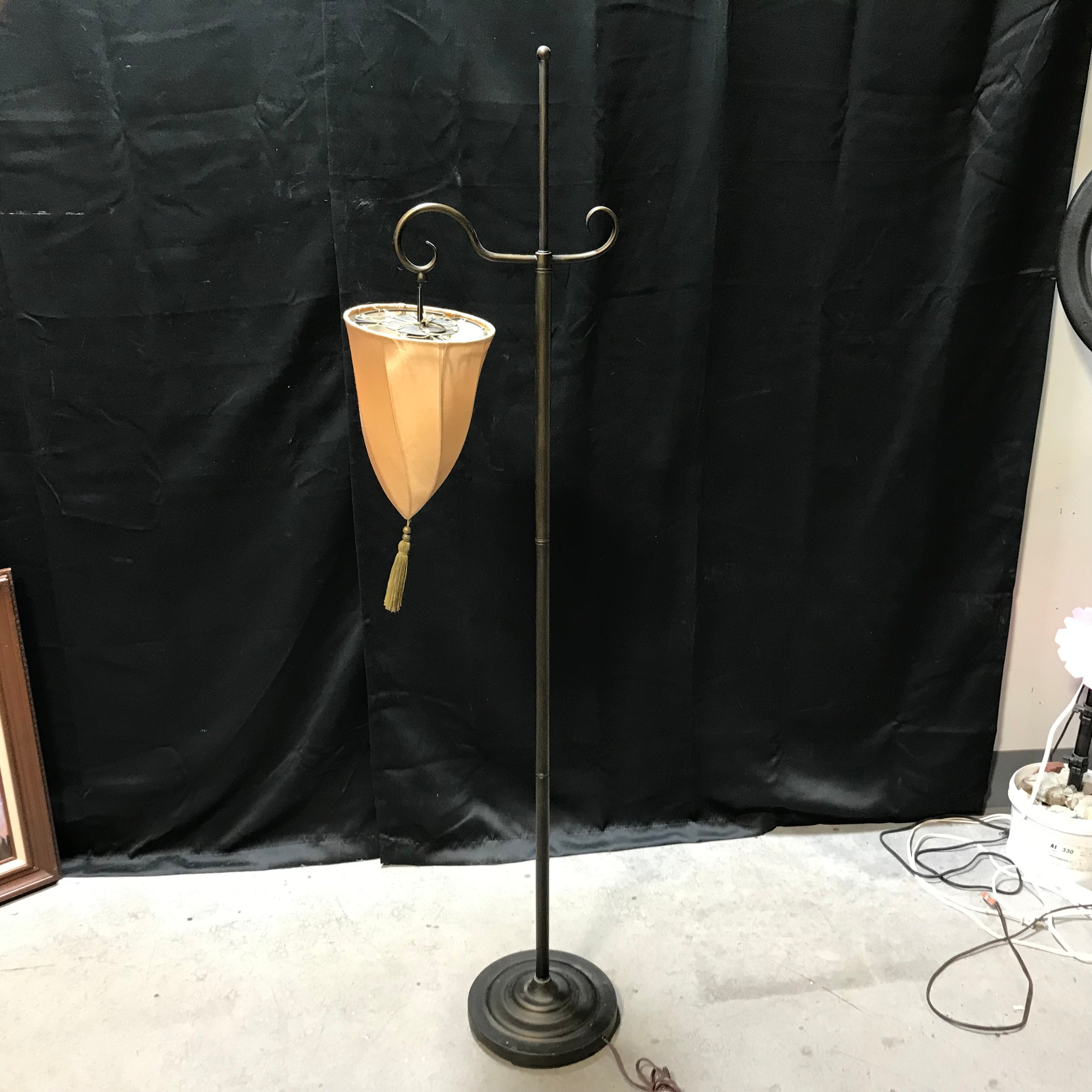 Bridge Steel Bronze Color Floor lamp 61"
