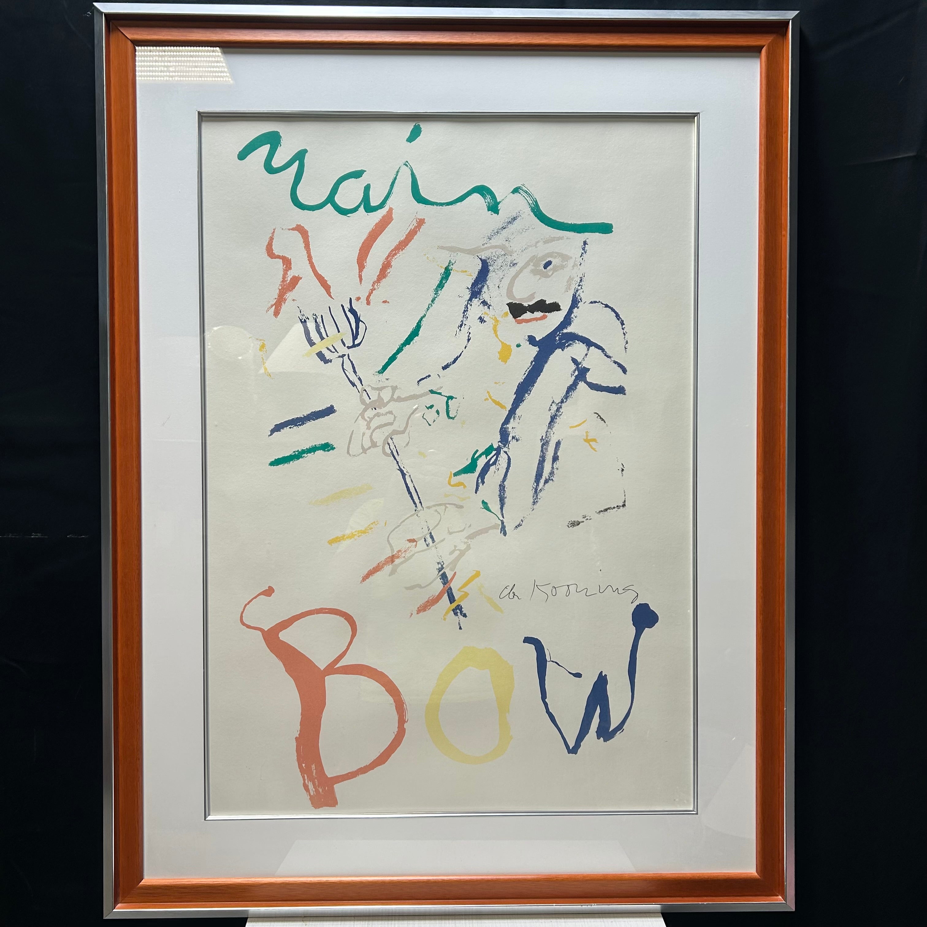 Willam De Kooning "Thelonious Monk,Devil At The Keyboard Lithograph 33.5"x 43.5"