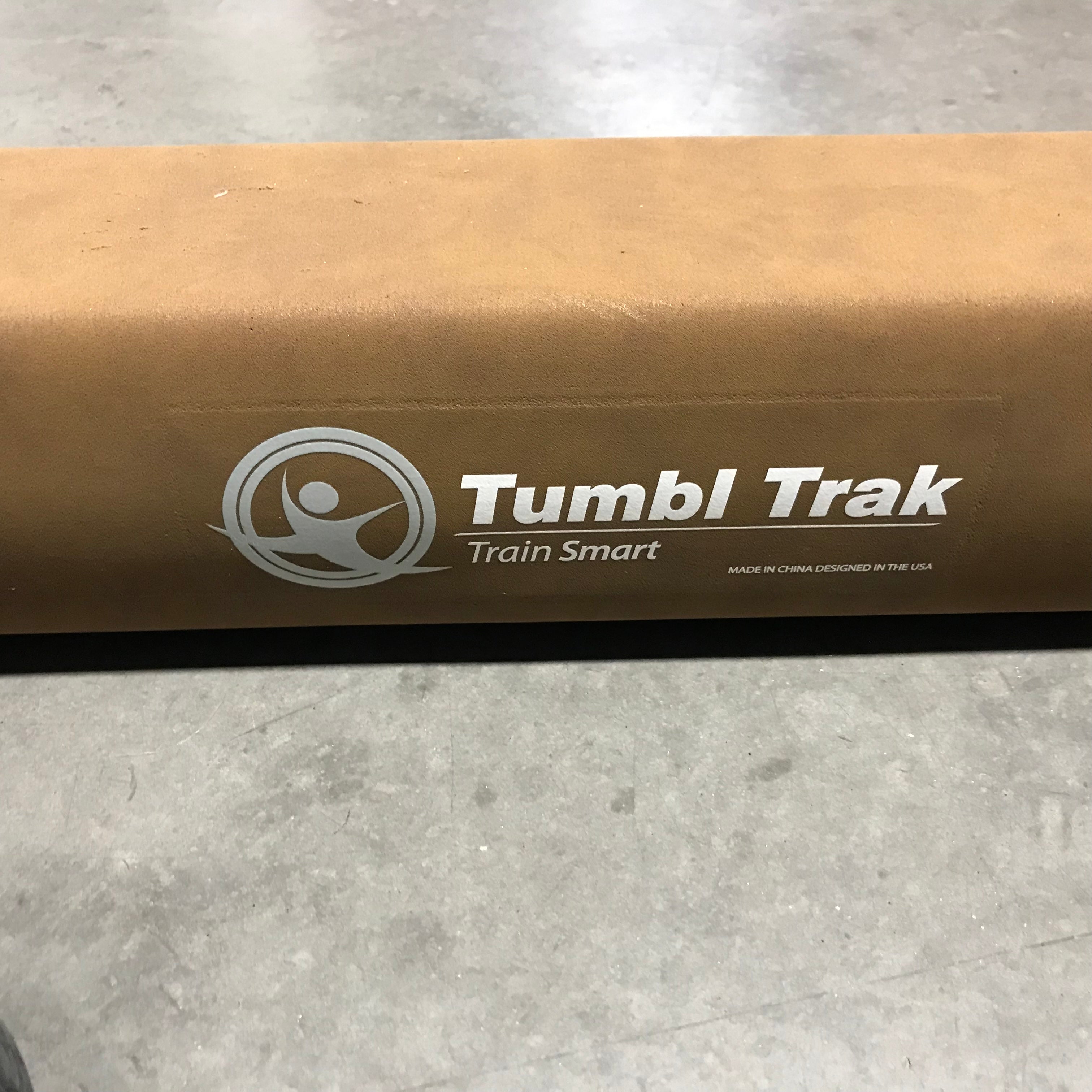 Tumbl Trak Brown Balance Beam 94"x 4.5"x 4.5"