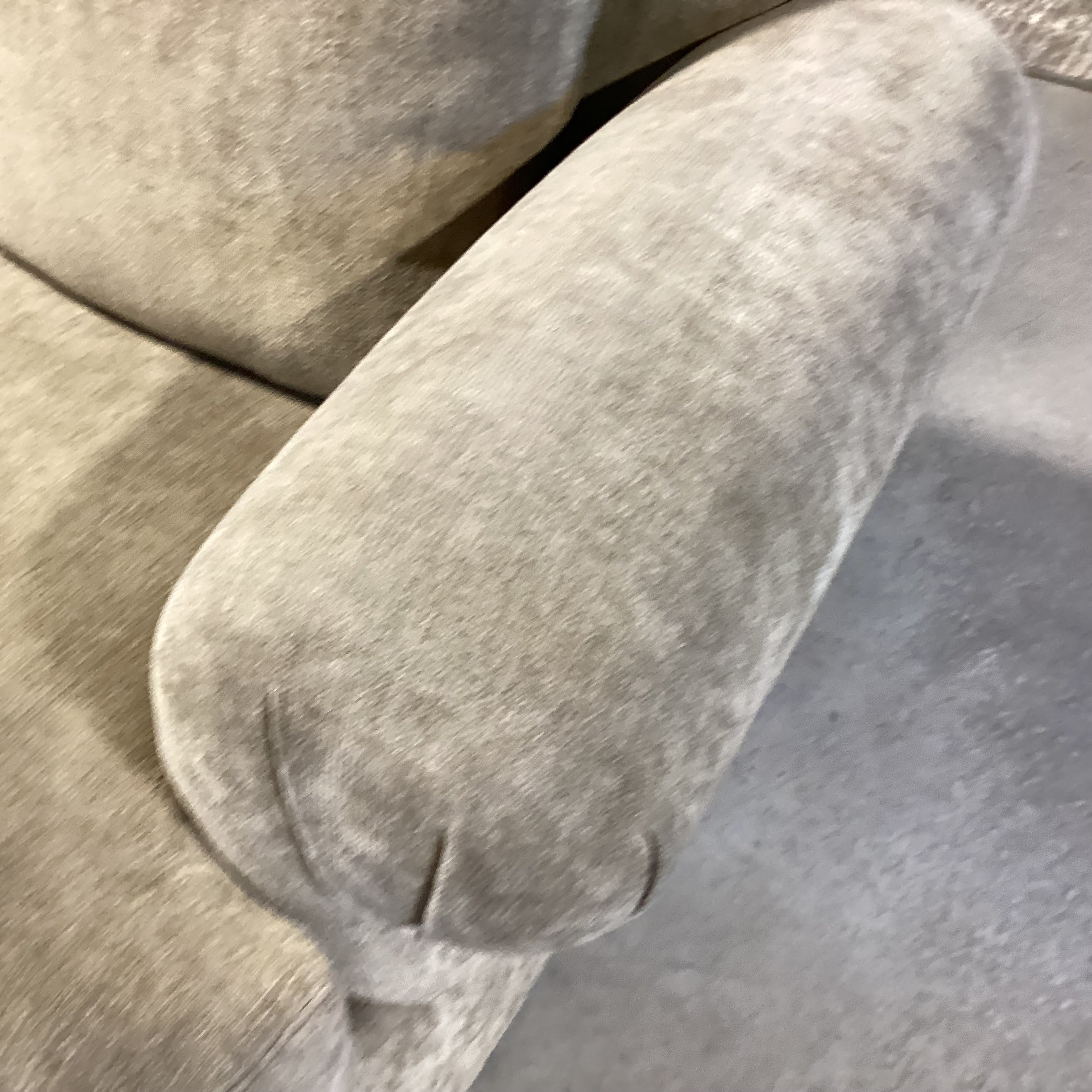 Sage Chenille Woven Down Mix 2 Piece Sectional 102"x 102"x 42"x 30"