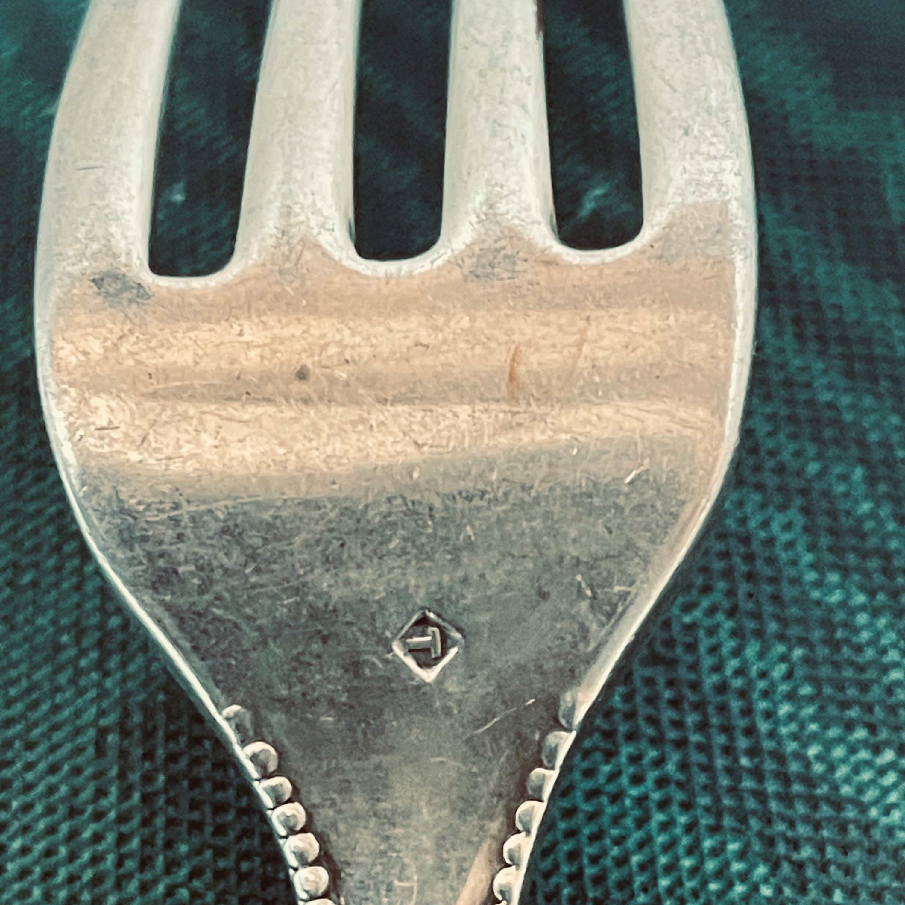 Set of 4 Pieces 1897 Gorham Lancaster Rose Flatware