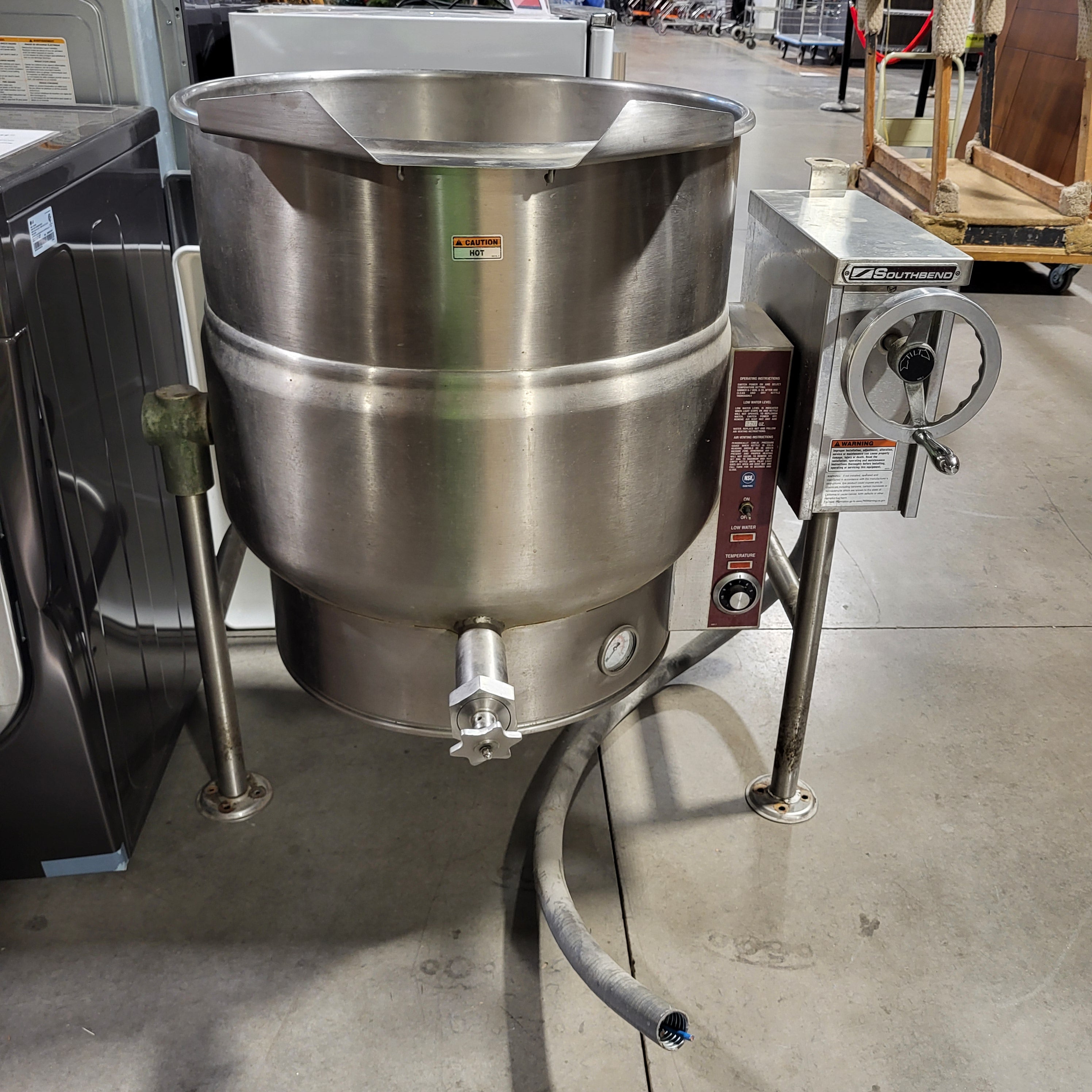 Southbend Industrial Tilting Steam Kettle (SOLD AS IS)