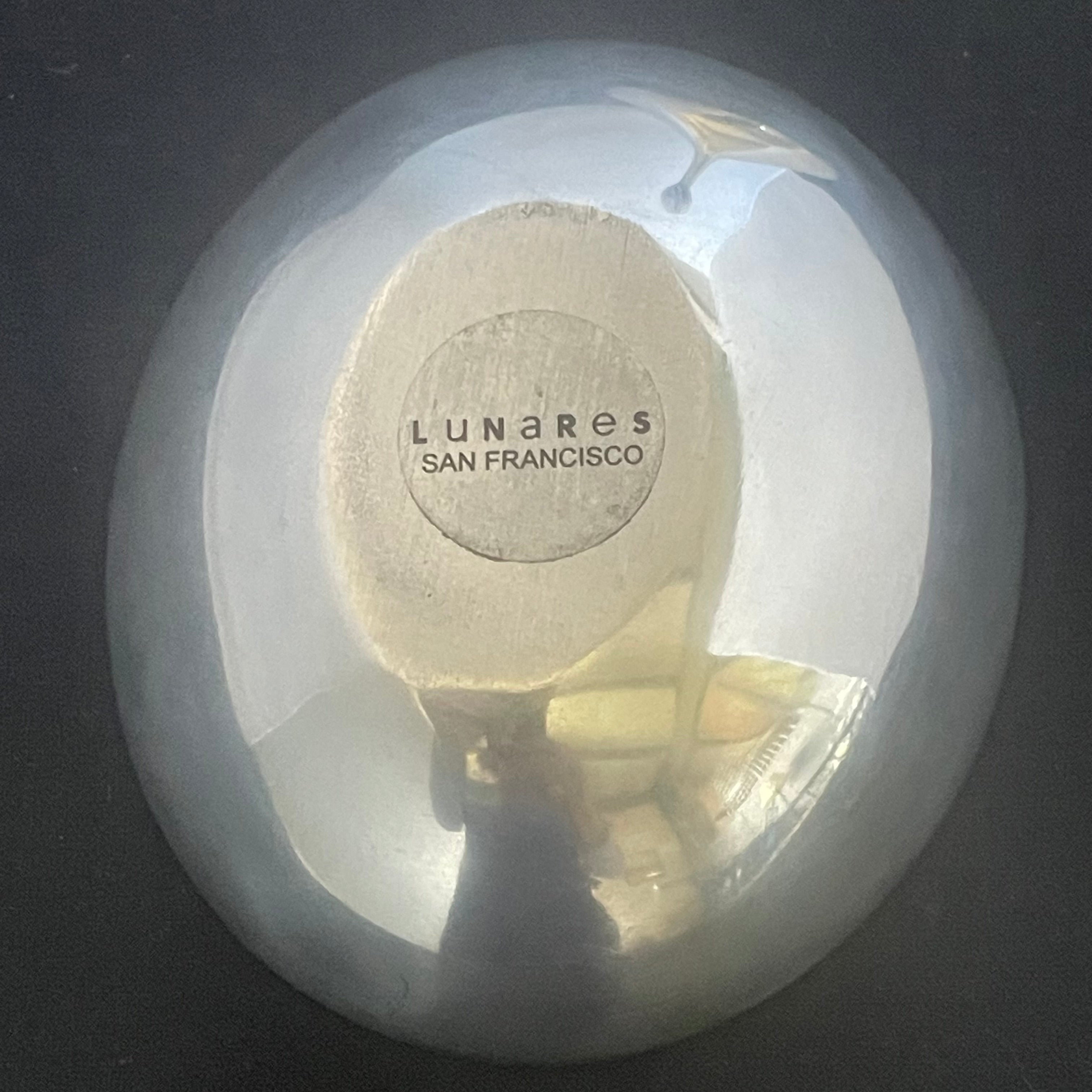 Nima Oberoi Lunares Polished Sand Cast Aluminum Covered Serveware Vessel, 4.5"x 5.5"