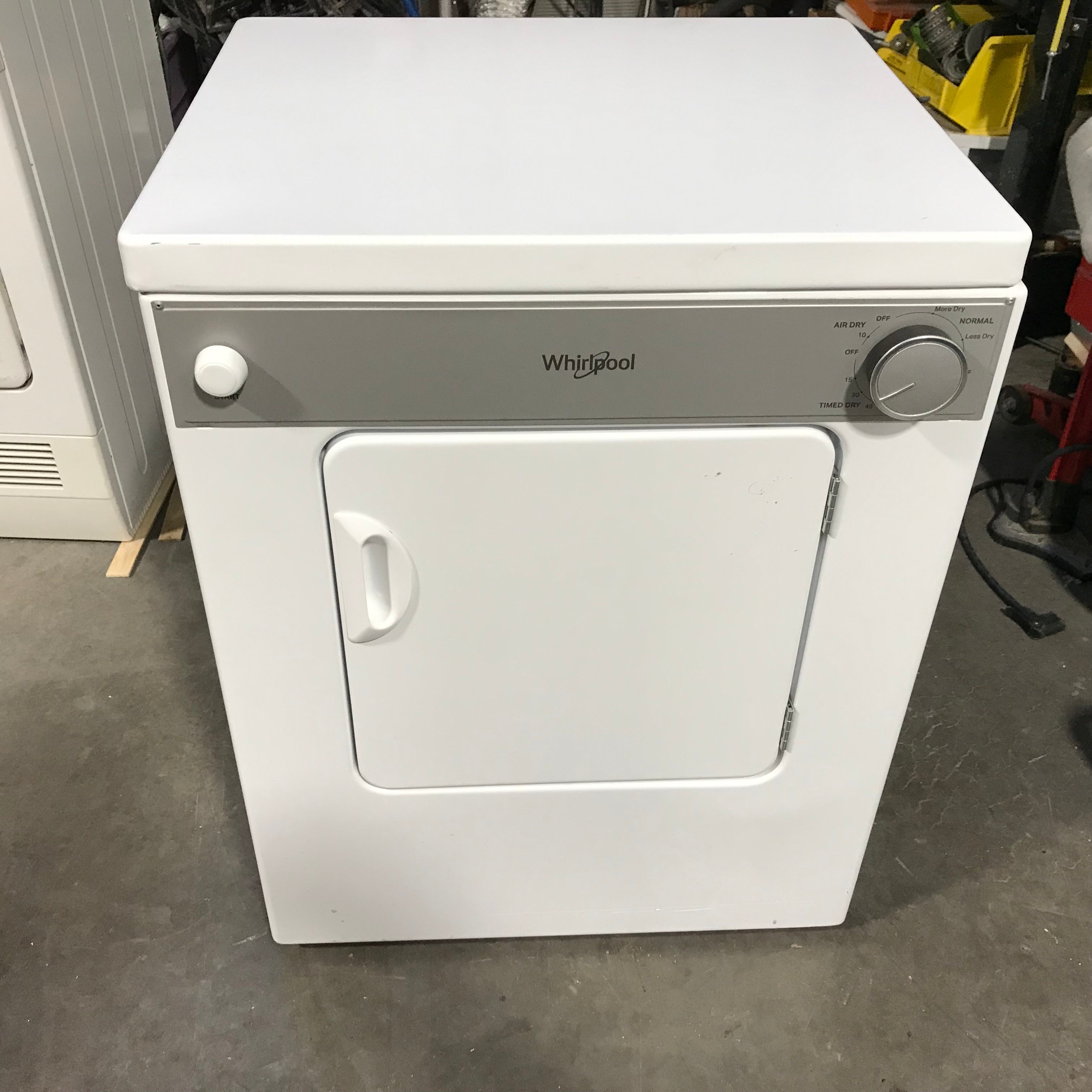 Whirlpool White Front Load 120 Volts Electric Dryer 24"x 21"x 31"