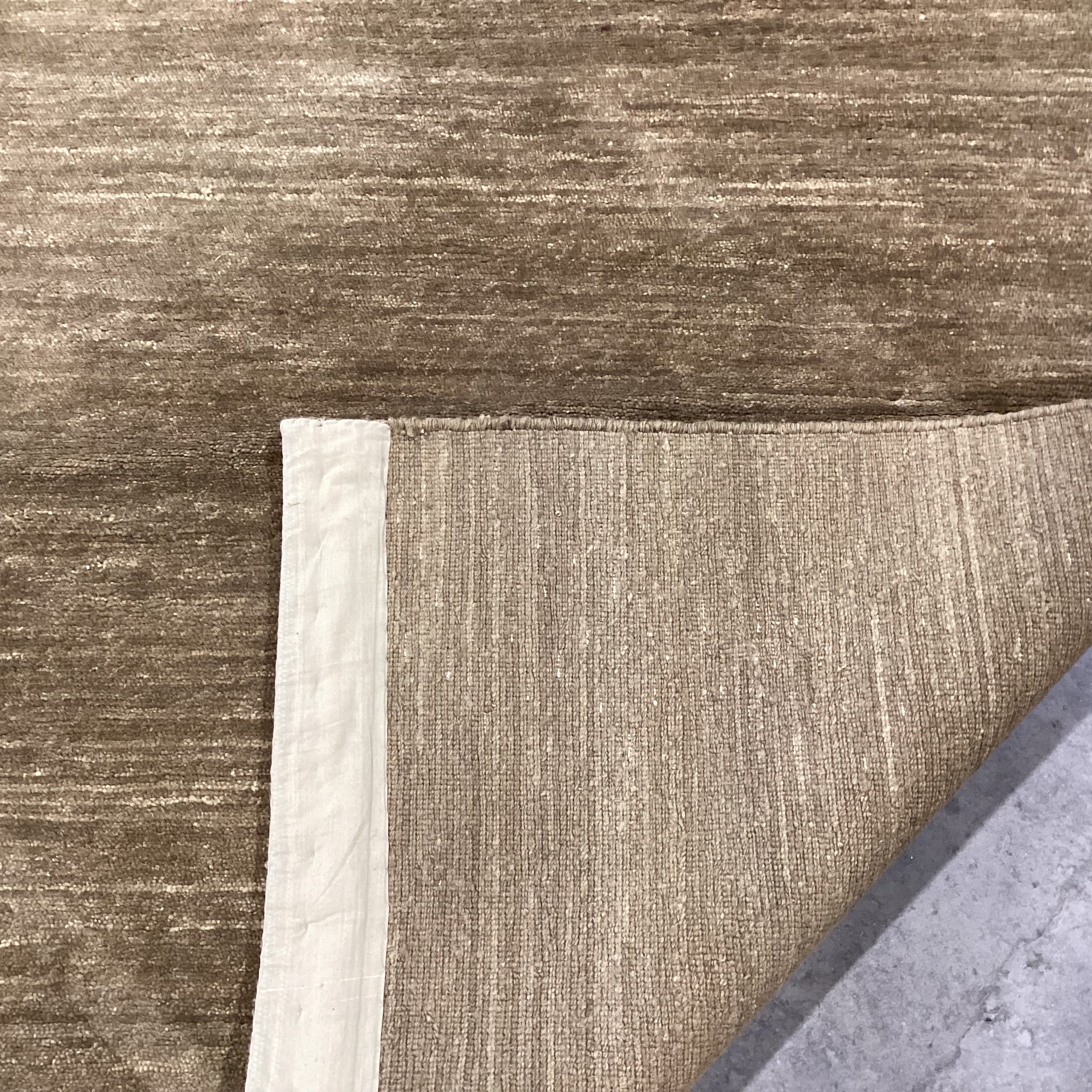 Michaelian & Kohlberg Light Olive Hand Woven Nepal Wool Rug 10'x 16'