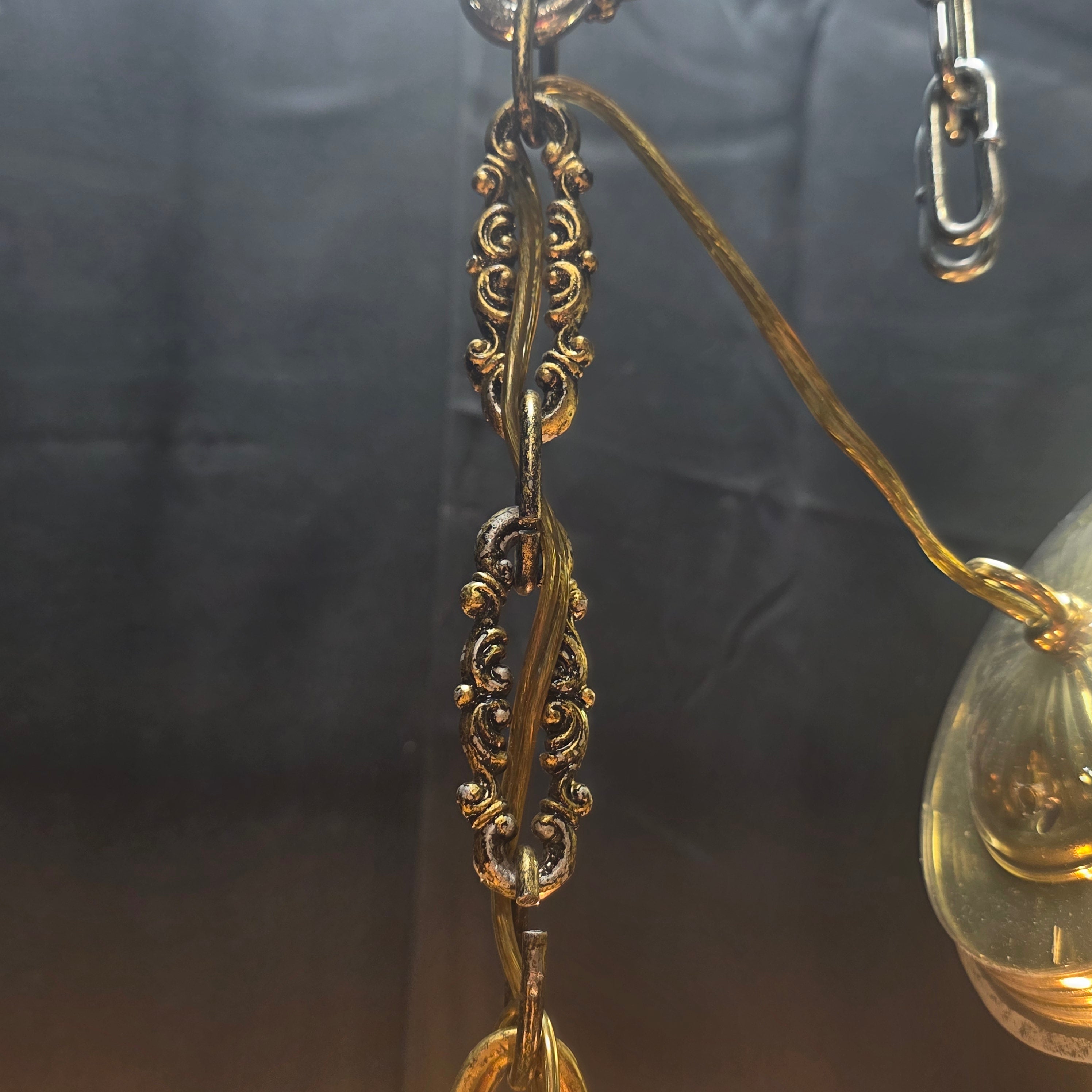 Mid Century Ornate French Tiered Chandelier 31"x18.5"