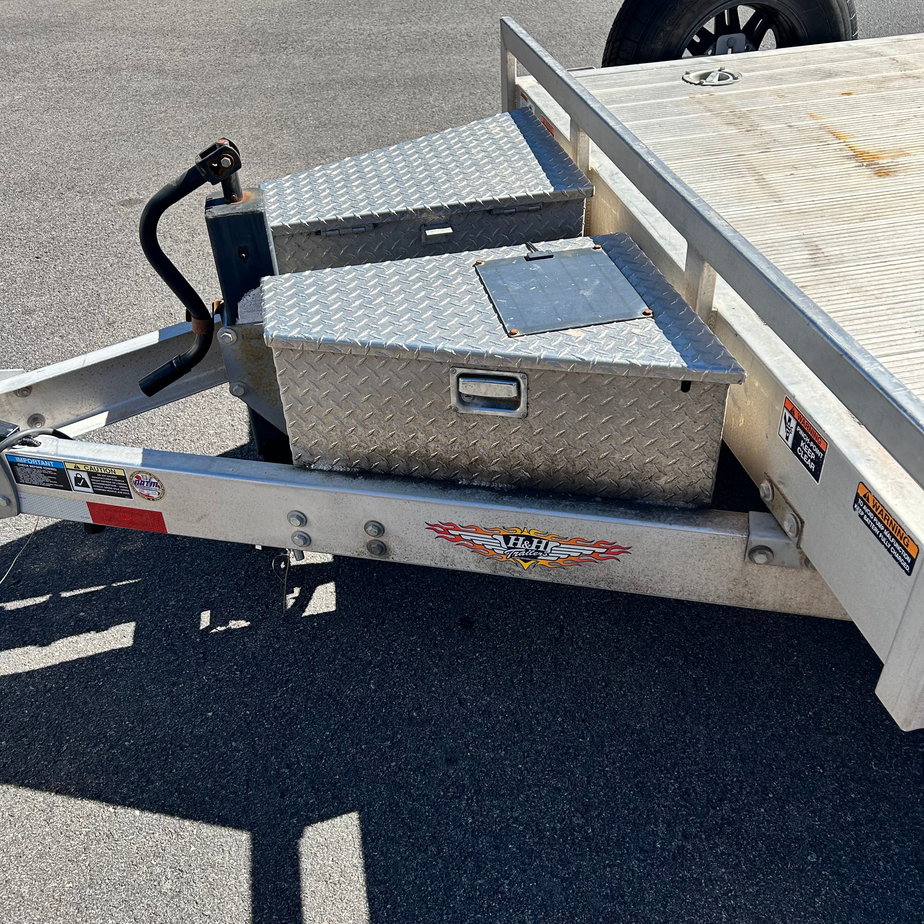 2022 25 ft. Total - 20' Deck Aluminum Tilt Speed Loader EX Car Hauler Trailer