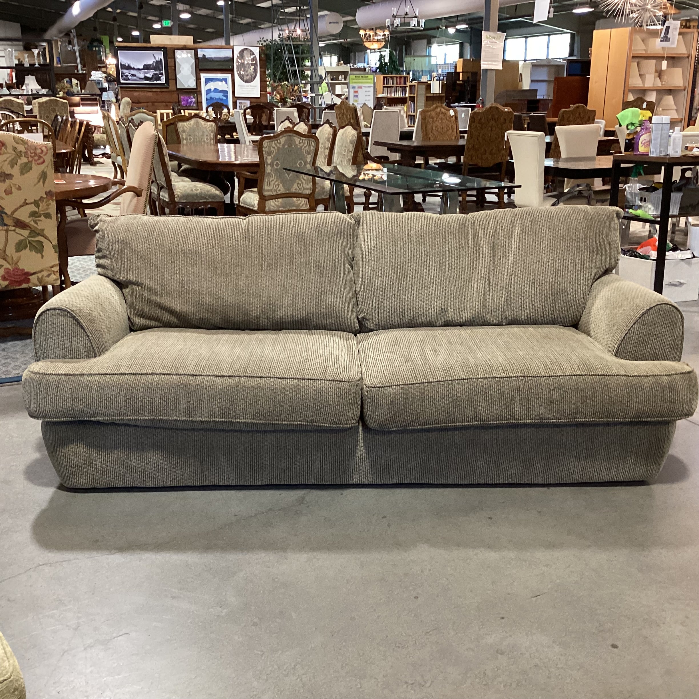 Sage Multi Texture Woven Sofa 92"x 43"x 29"